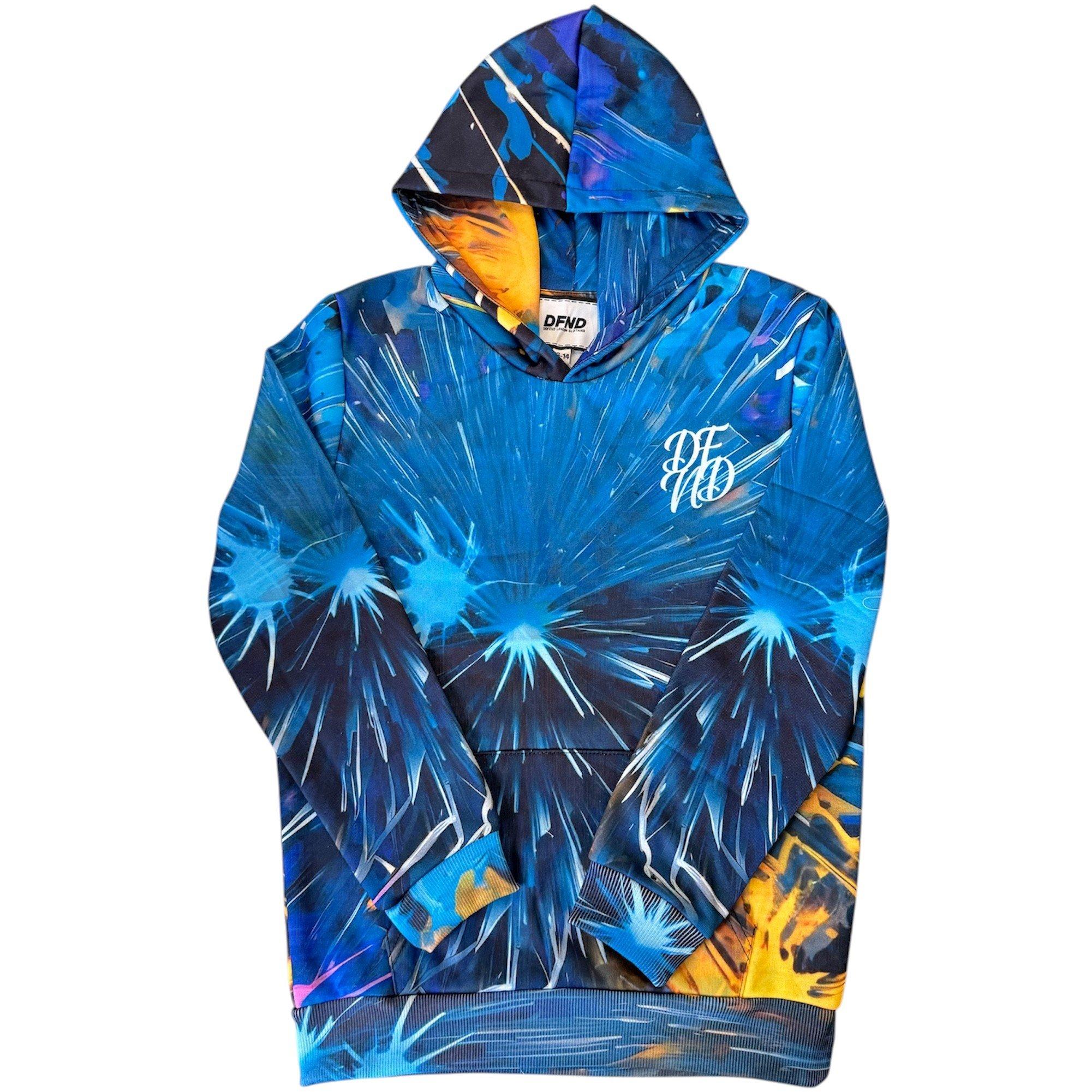 Multi - DFND London - Kids' Pull Over Hoodie - 1
