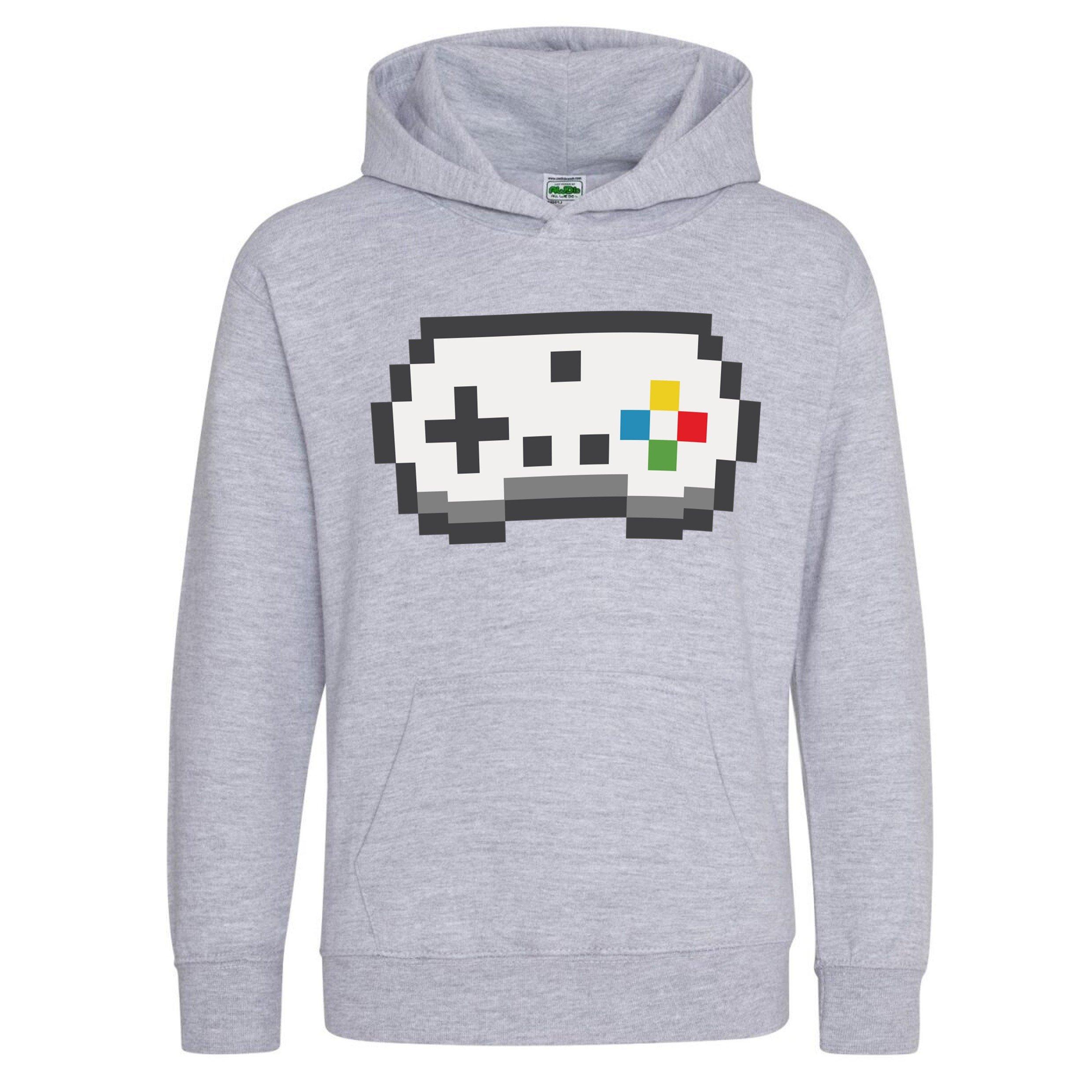 Controlador - AWD - Juniors Retro Gaming Printed Hoodie