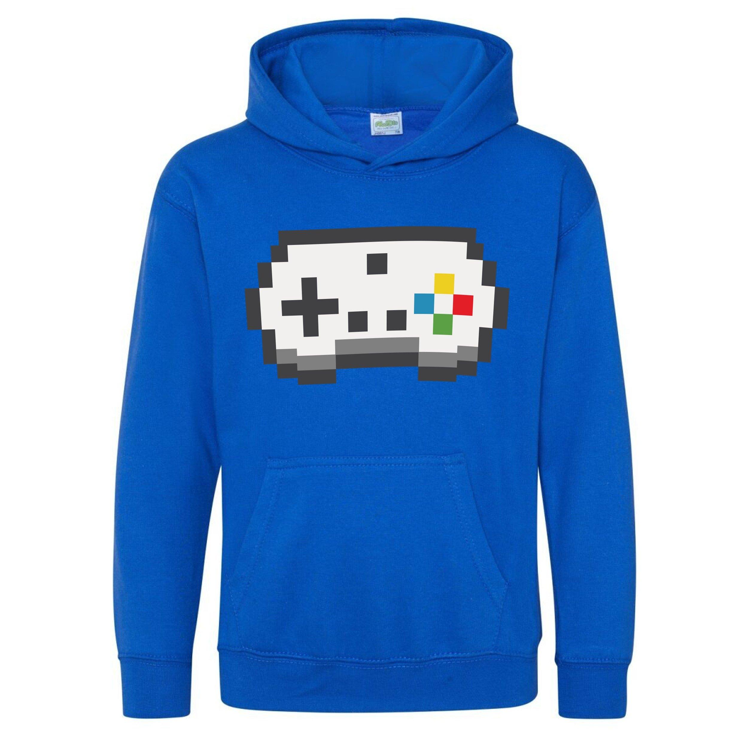 Juniors Retro Gaming Printed Hoodie