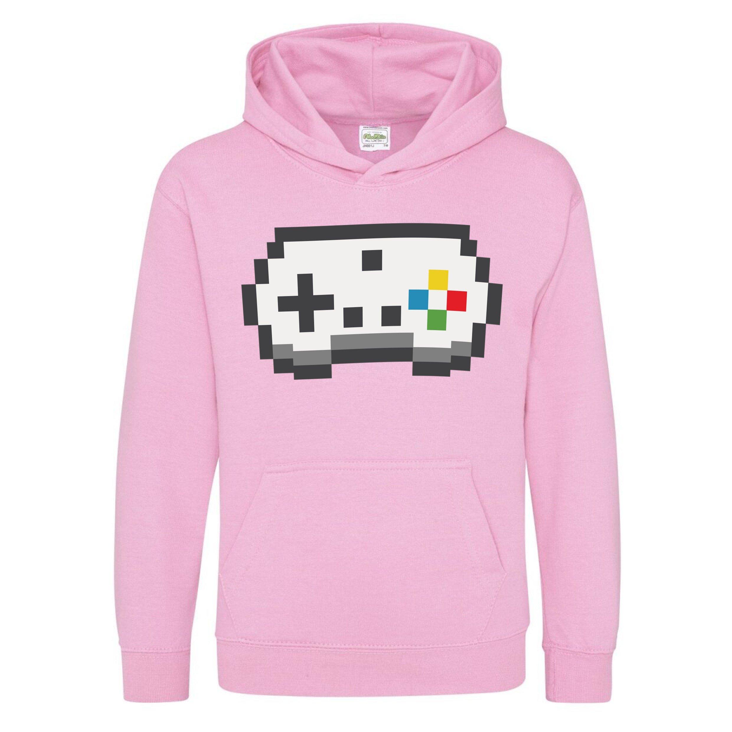 Juniors Retro Gaming Printed Hoodie