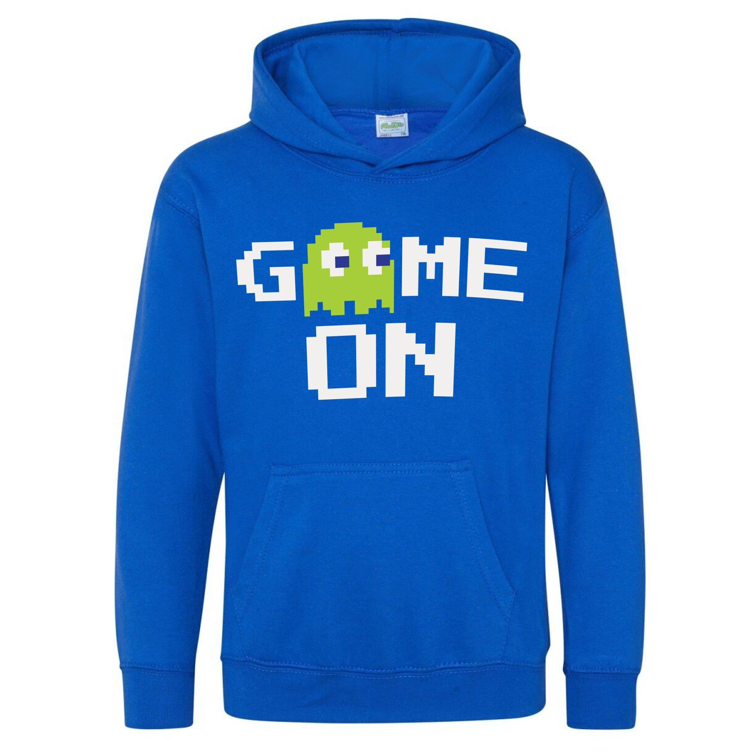 AWD Juniors Retro Gaming Printed Hoodie