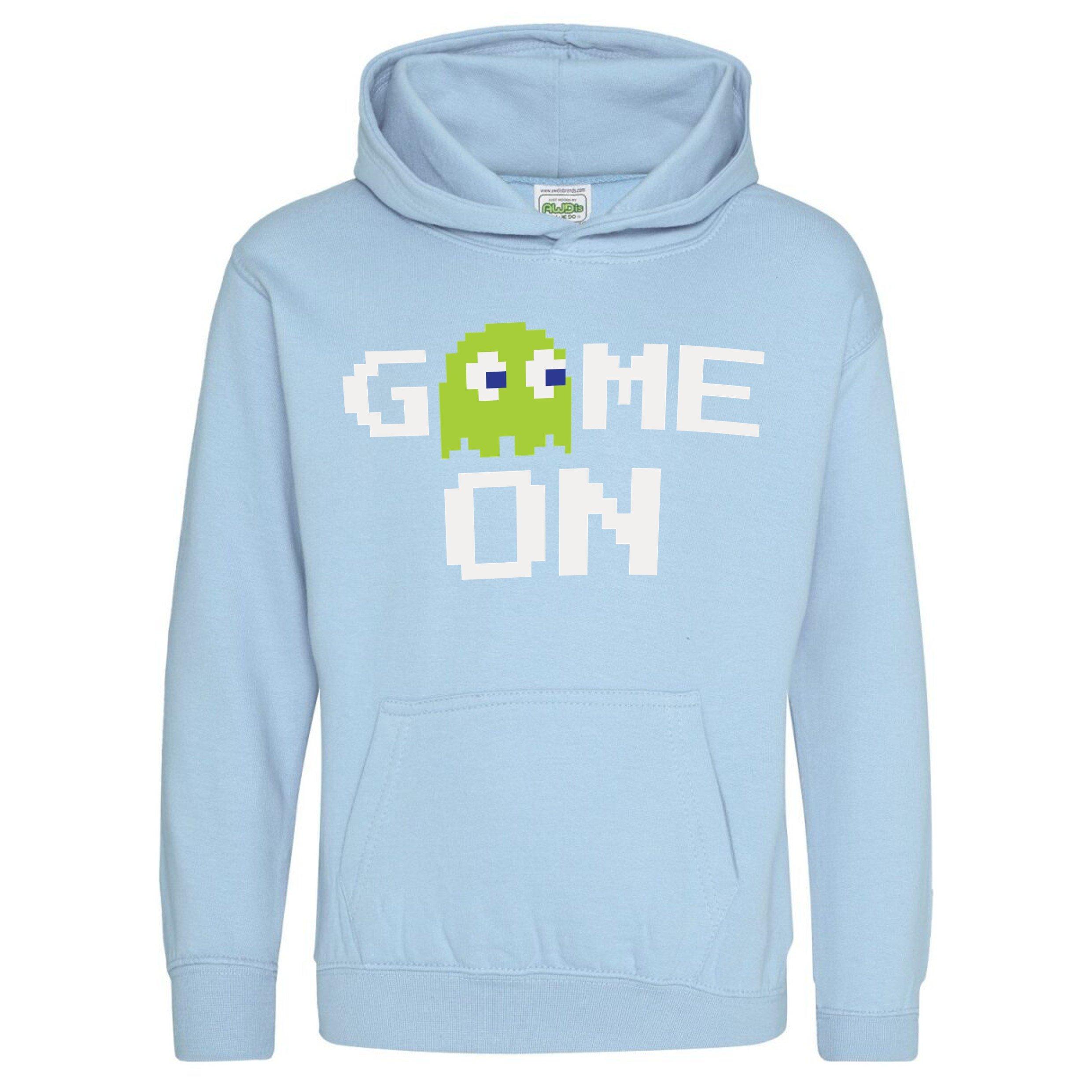 AWD Juniors Retro Gaming Printed Hoodie