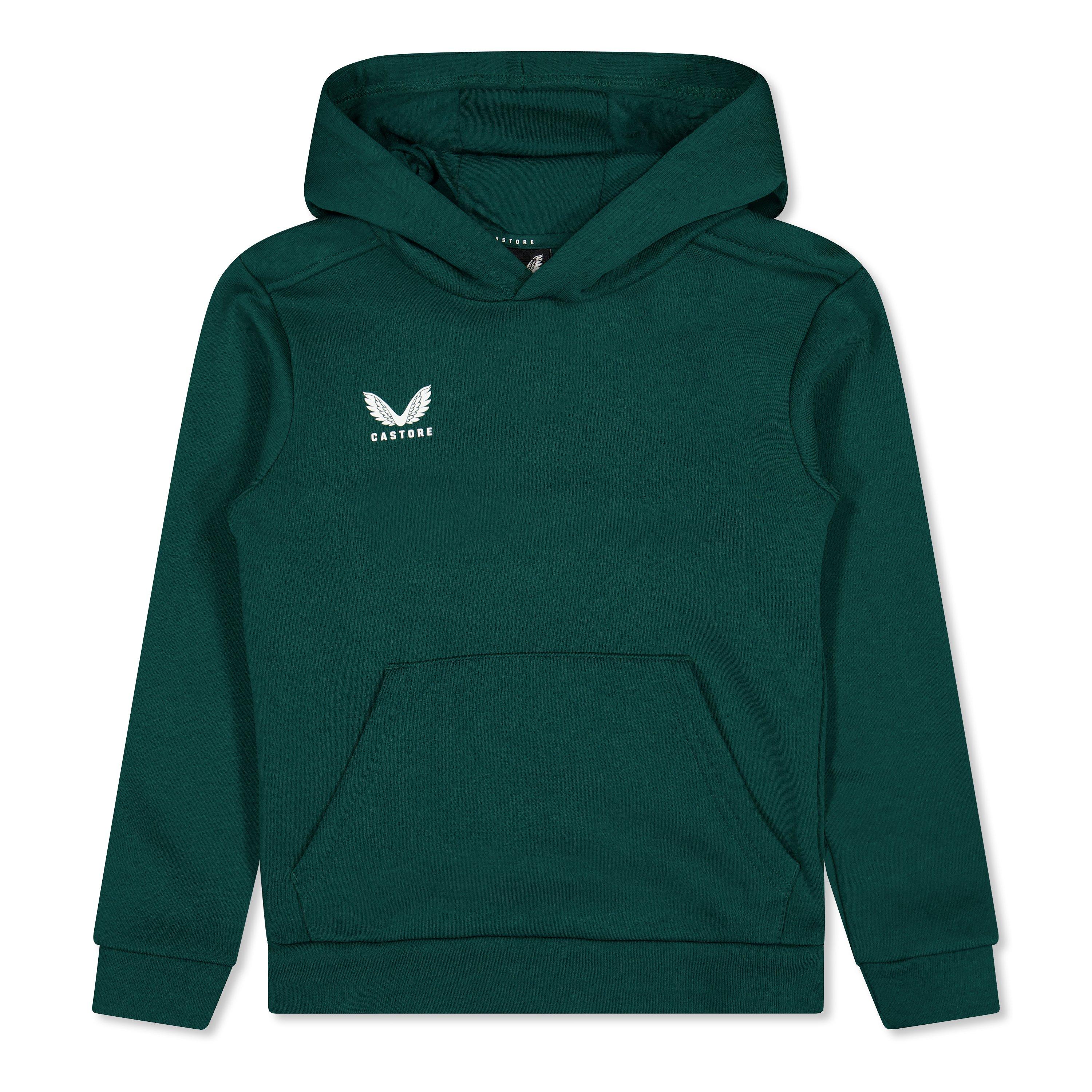 Castore  Kids ' Overhead Hoodie - Botanical Grn - 7-8 (S)
