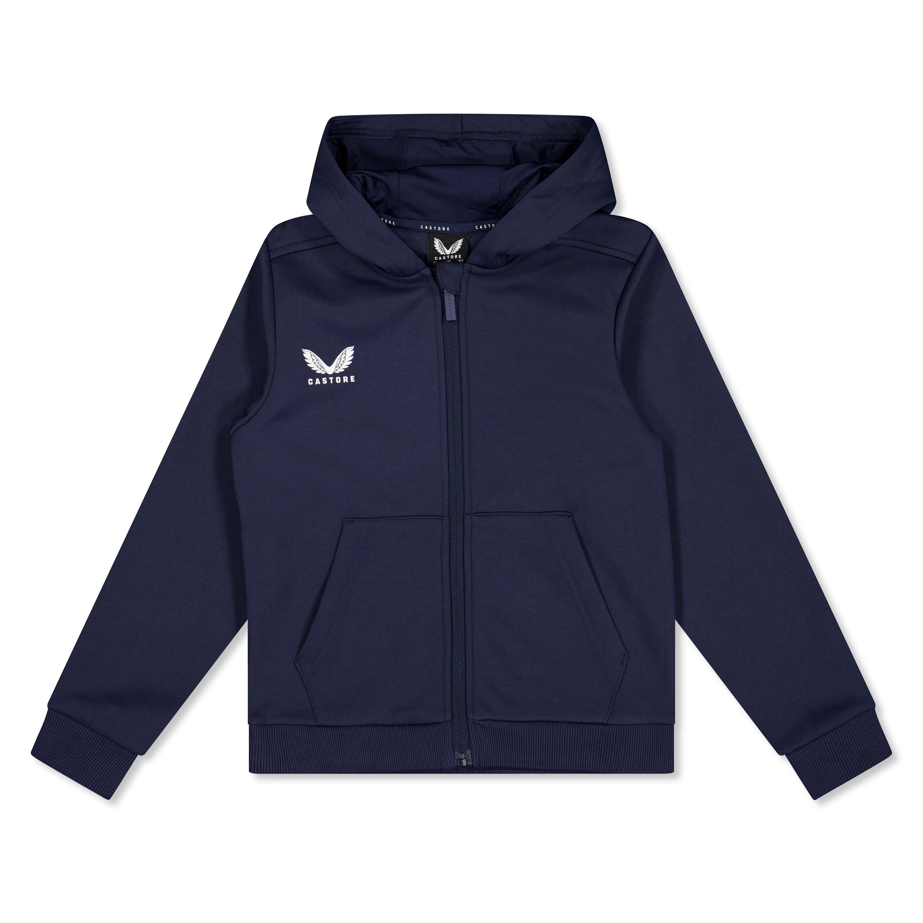 Castore  Kids ' Overhead Hoodie - Peacoat - 9-10 (M)