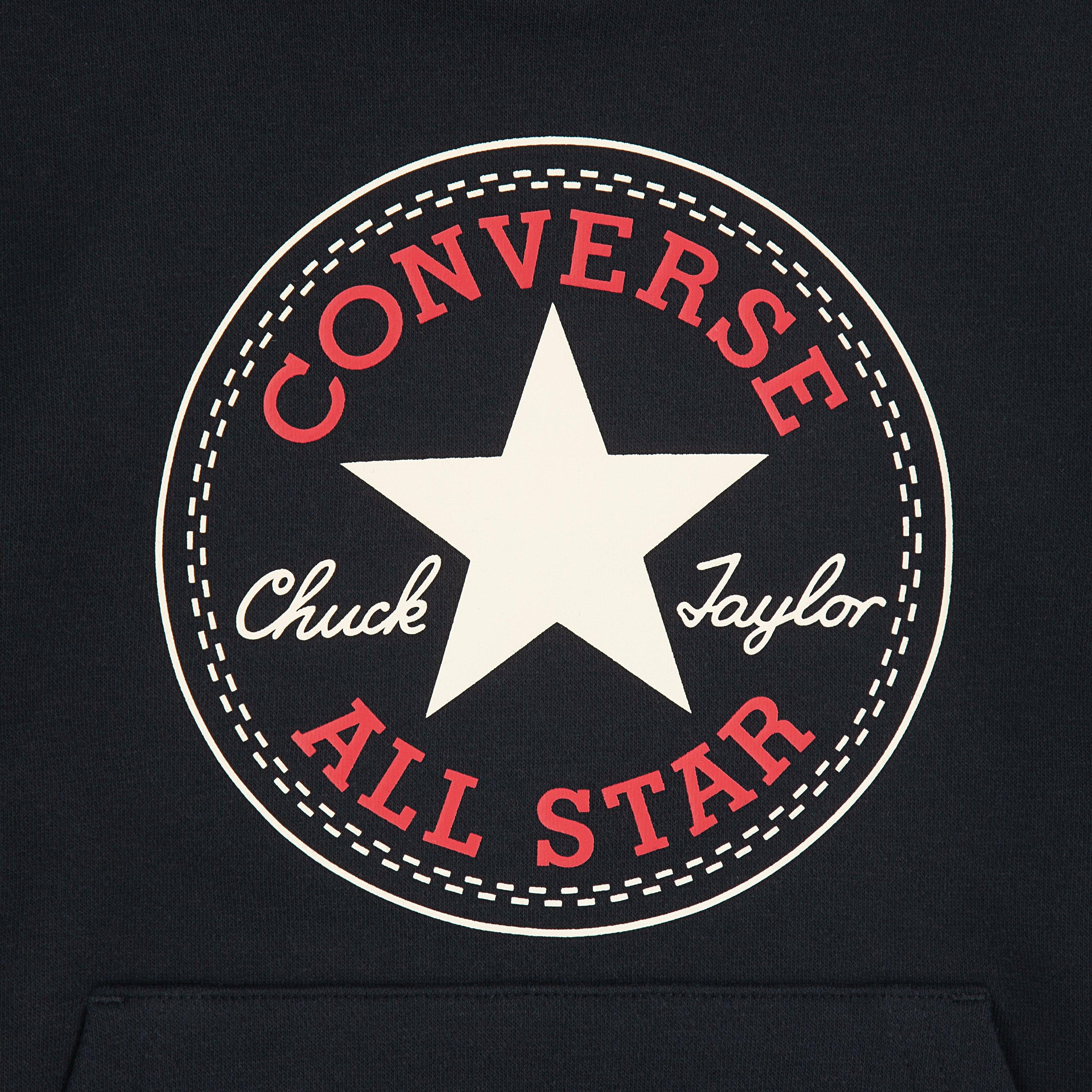 Zwart - Converse - Converse LG Hoodie Jn71 - 3
