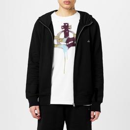 Vivienne Westwood Orb Crest Zip Hoodie