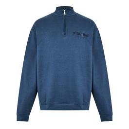 Firetrap Trnd 1/4Zip Sn34