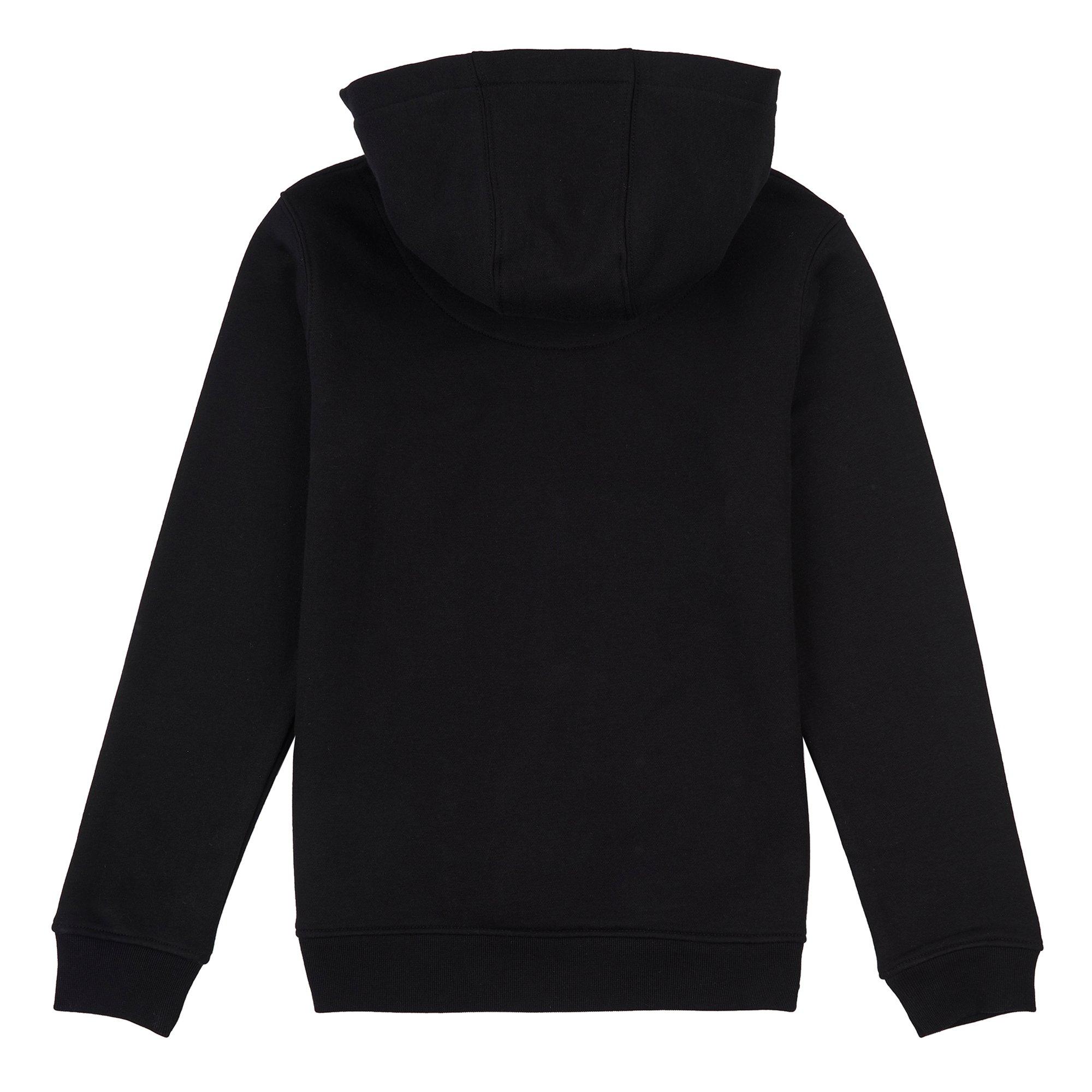 Black - Lyle and Scott - Logo Fleece Hoodie Juniors - 2