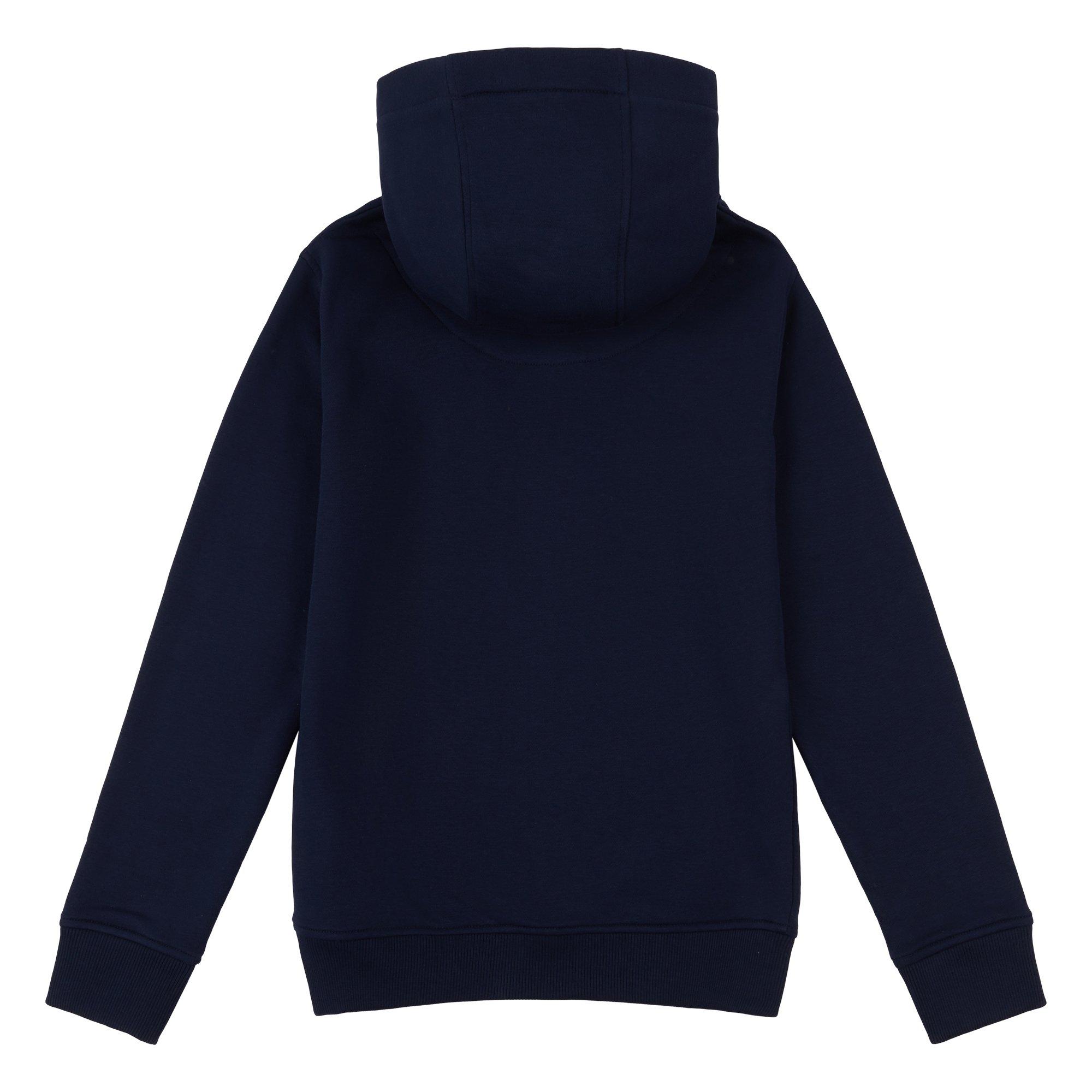 Navy Blazer - Lyle and Scott - Logo Fleece Hoodie Juniors - 2