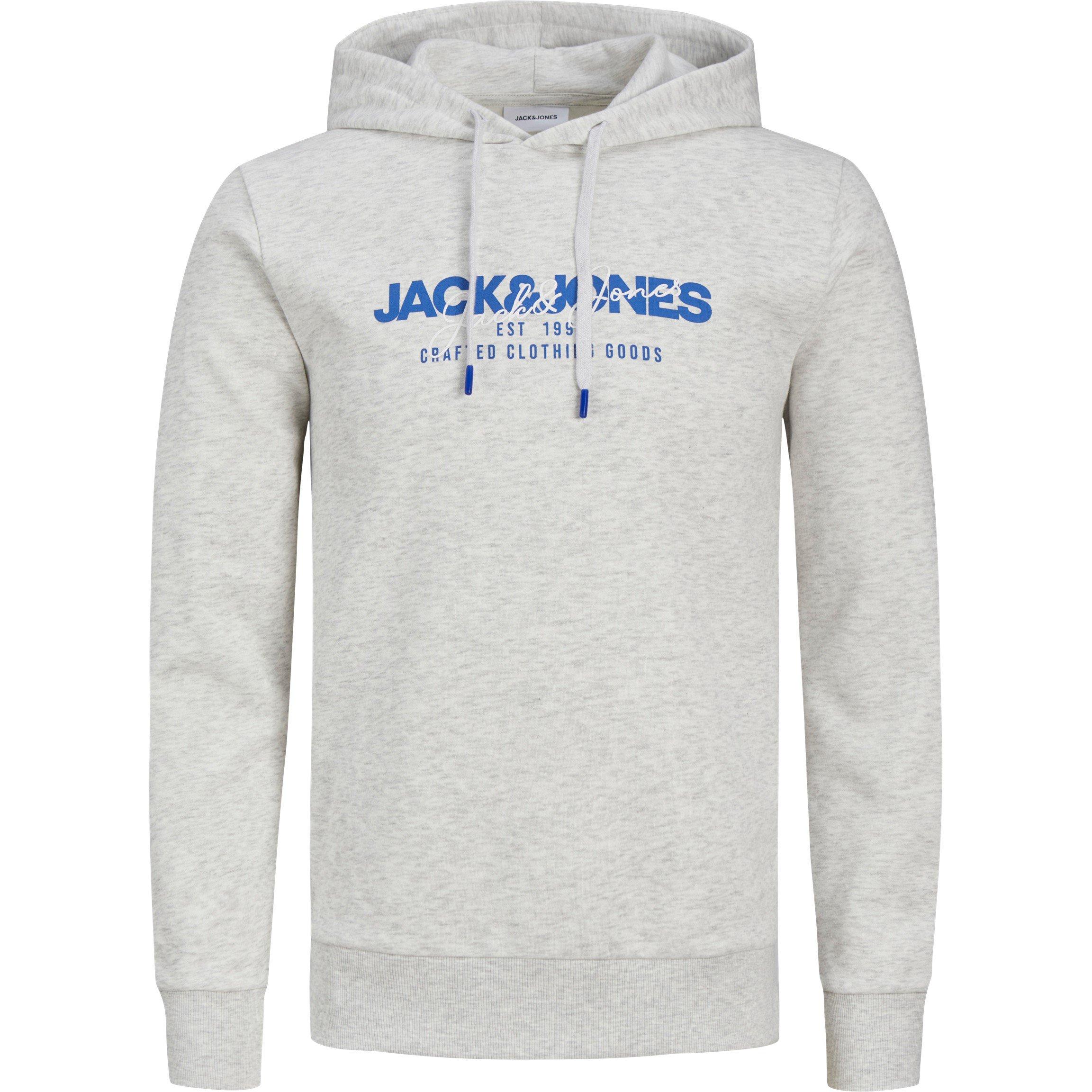 Black/White Mel - Jack and Jones - Alvis Pack Hoodie - 2