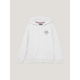 Tommy Hilfiger Back Logo Zip Hoodie Juniors