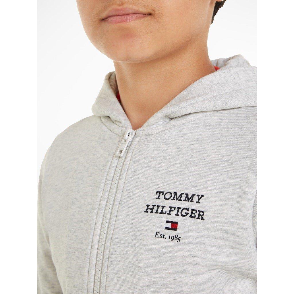 Lys lyng - Tommy Hilfiger - Back Logo Zip Hoodie Juniors - 3