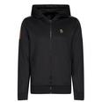 emporio armani black contrast hoodie