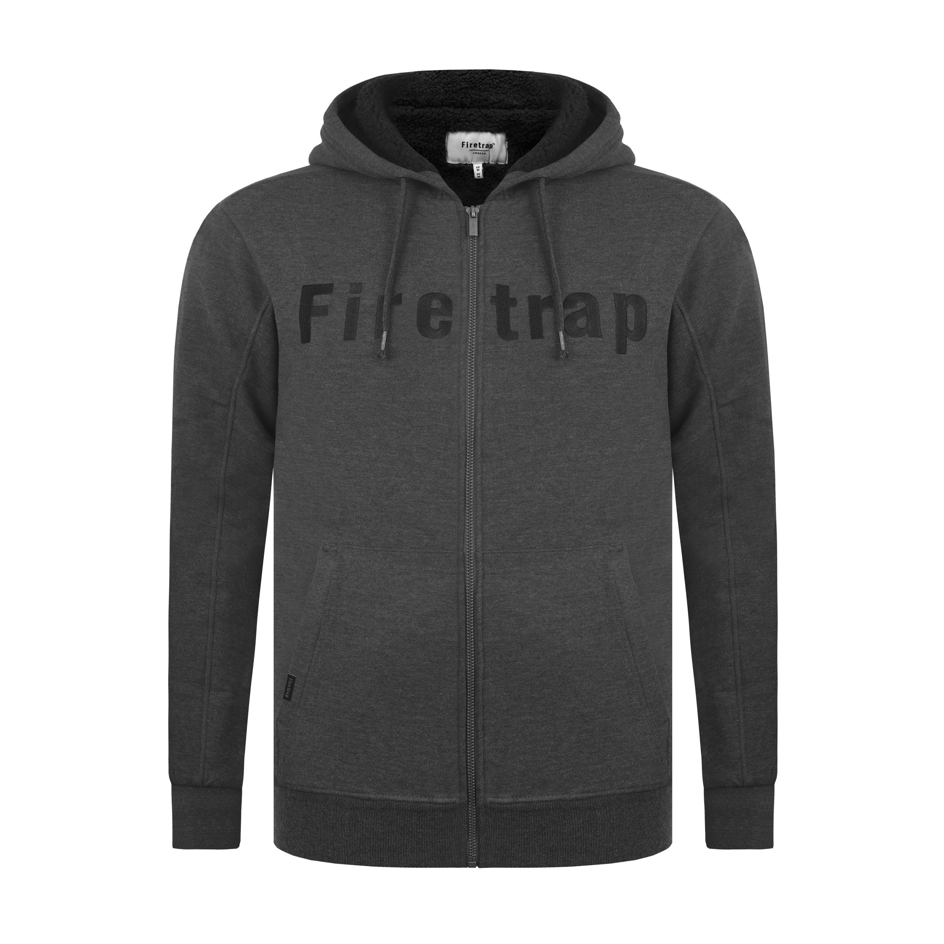 Firetrap Lined Zip Hoodie