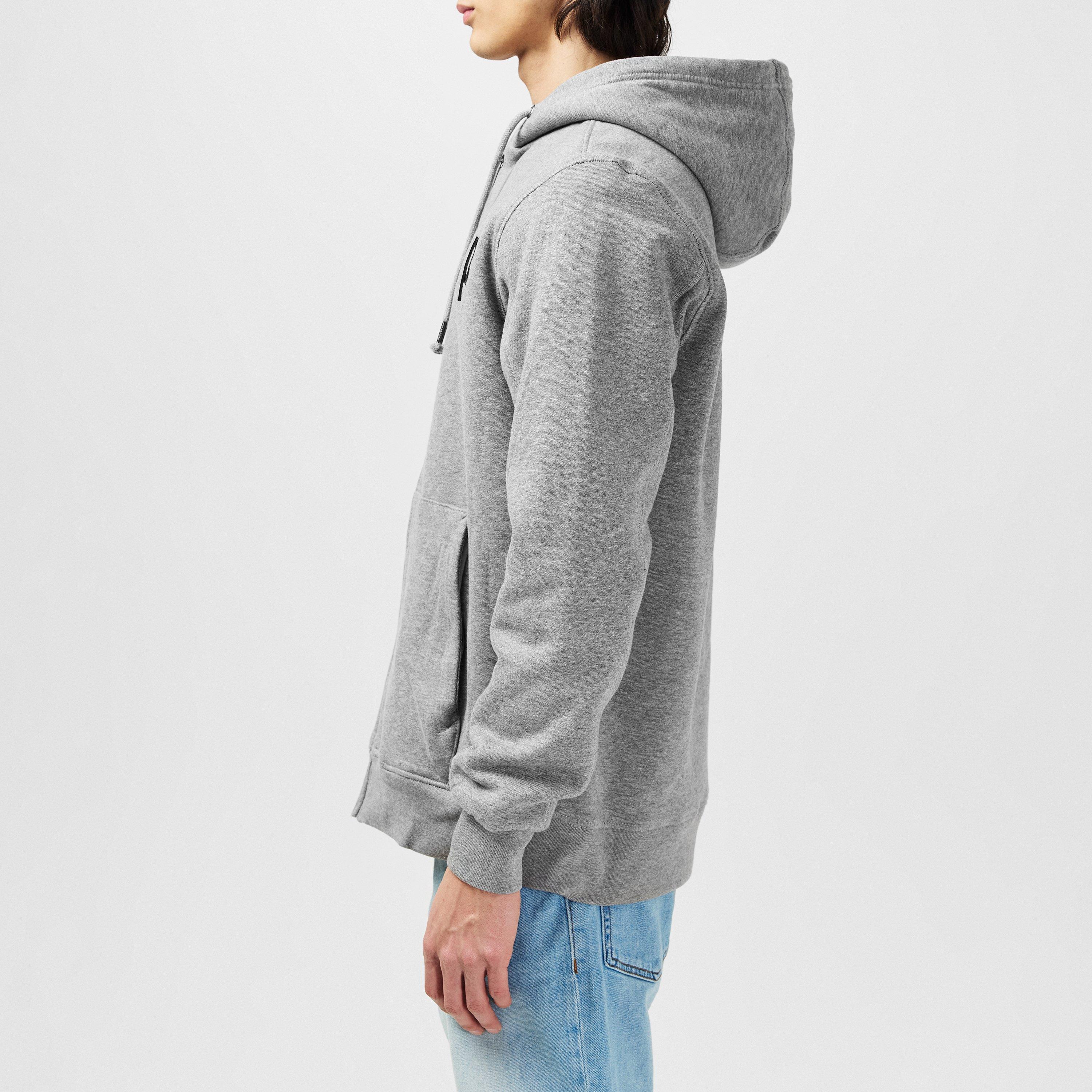 Grå Marl - Firetrap - Lined Zip Hoodie - 5