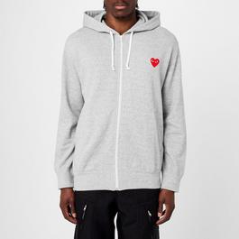 Comme des Garcons PLAY Heart Zip Hoodie