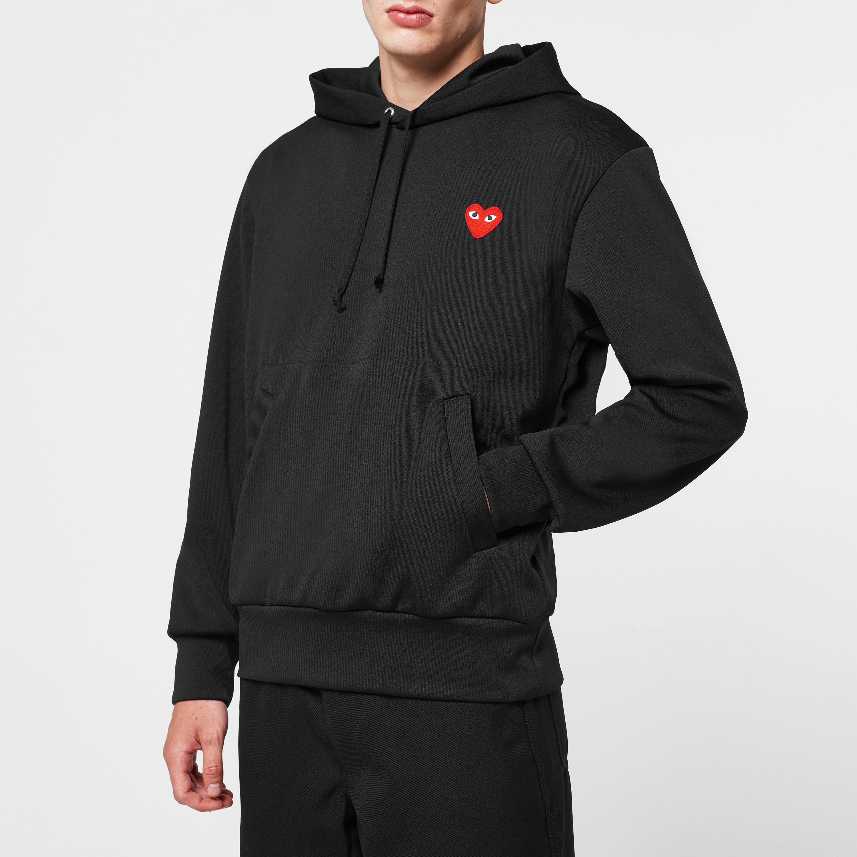 Comme des Garcons PLAY | Heart-Print Pullover Hoodie | OTH Hoodies