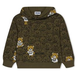 Moschino Teddy Bear Print Hoodie Juniors