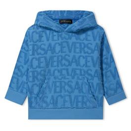 Versace Jacquard Towelling Hoodie Boys