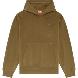 Diesel Macs Logo-Embroidered Hoodie