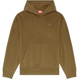 Diesel Macs Logo Embroidered Hoodie