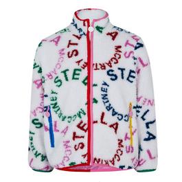 Stella McCartney Circular Logo Fleece Jacket Girls