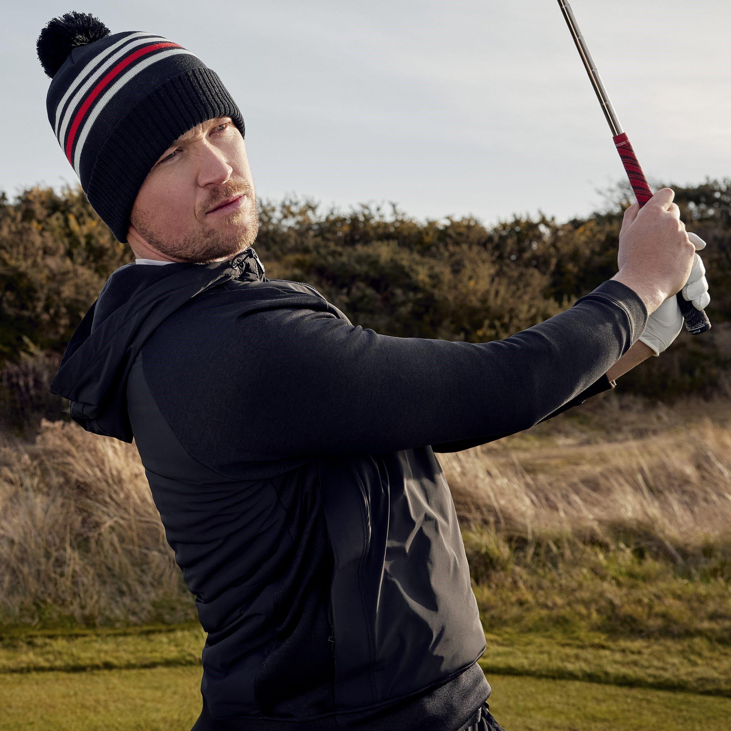 Zwart - adidas - Ultimate365 Tour Frostguard Padded Hoodie - 10