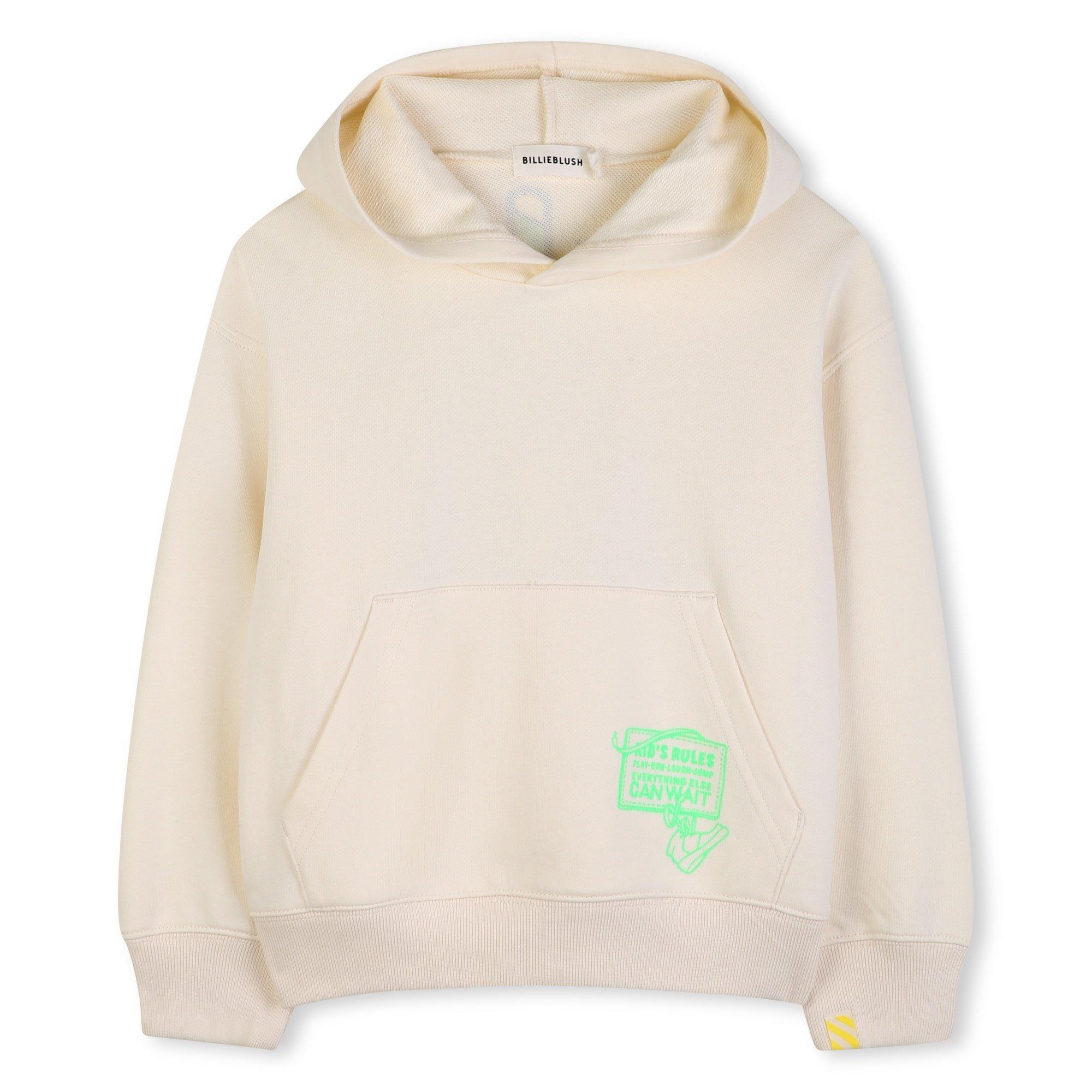 Billieblush Boys Kids' Overhead Hoodie - Cream - 10Y