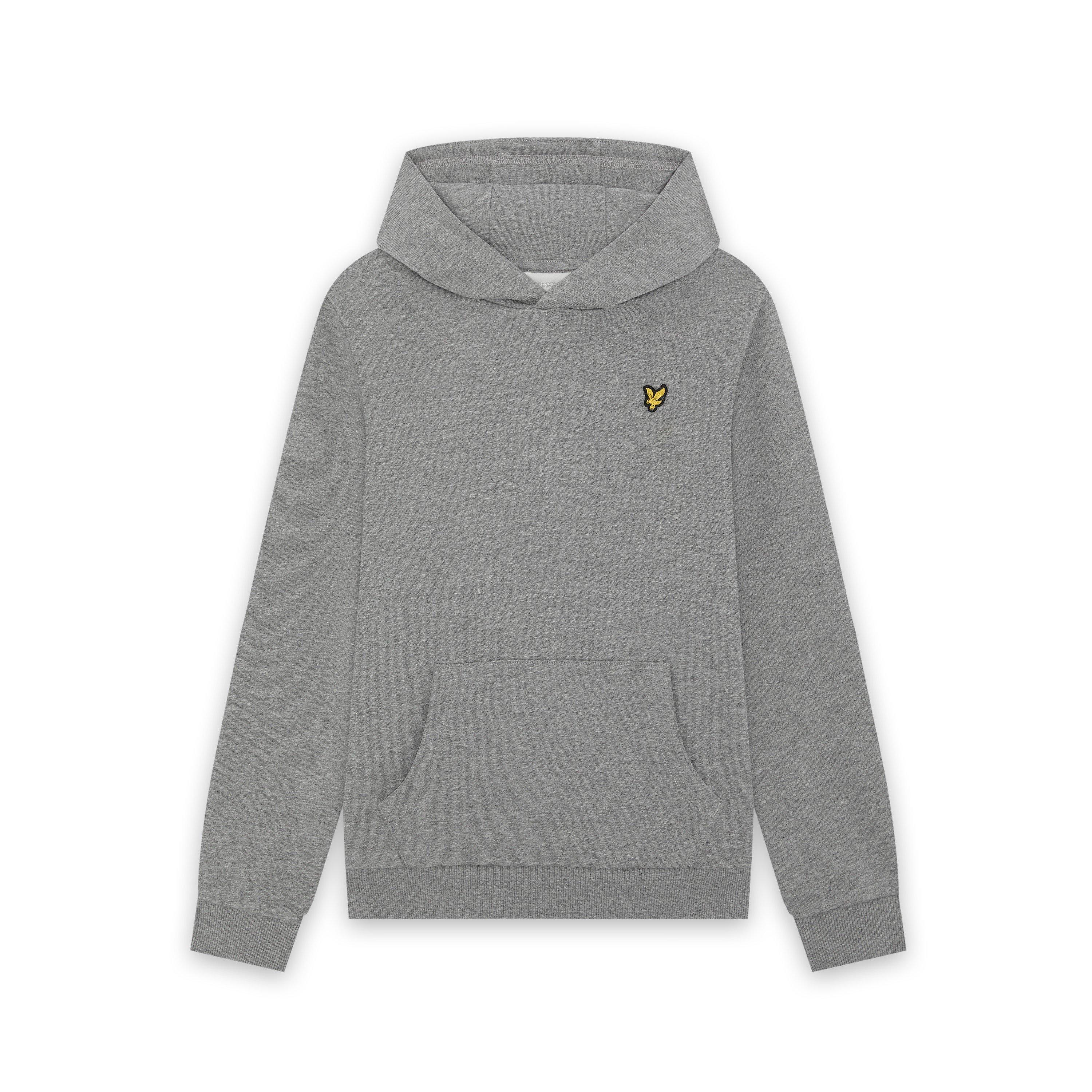 Grey - Lyle and Scott - Lyle & Scott Kids Pullover Hoodie - 2