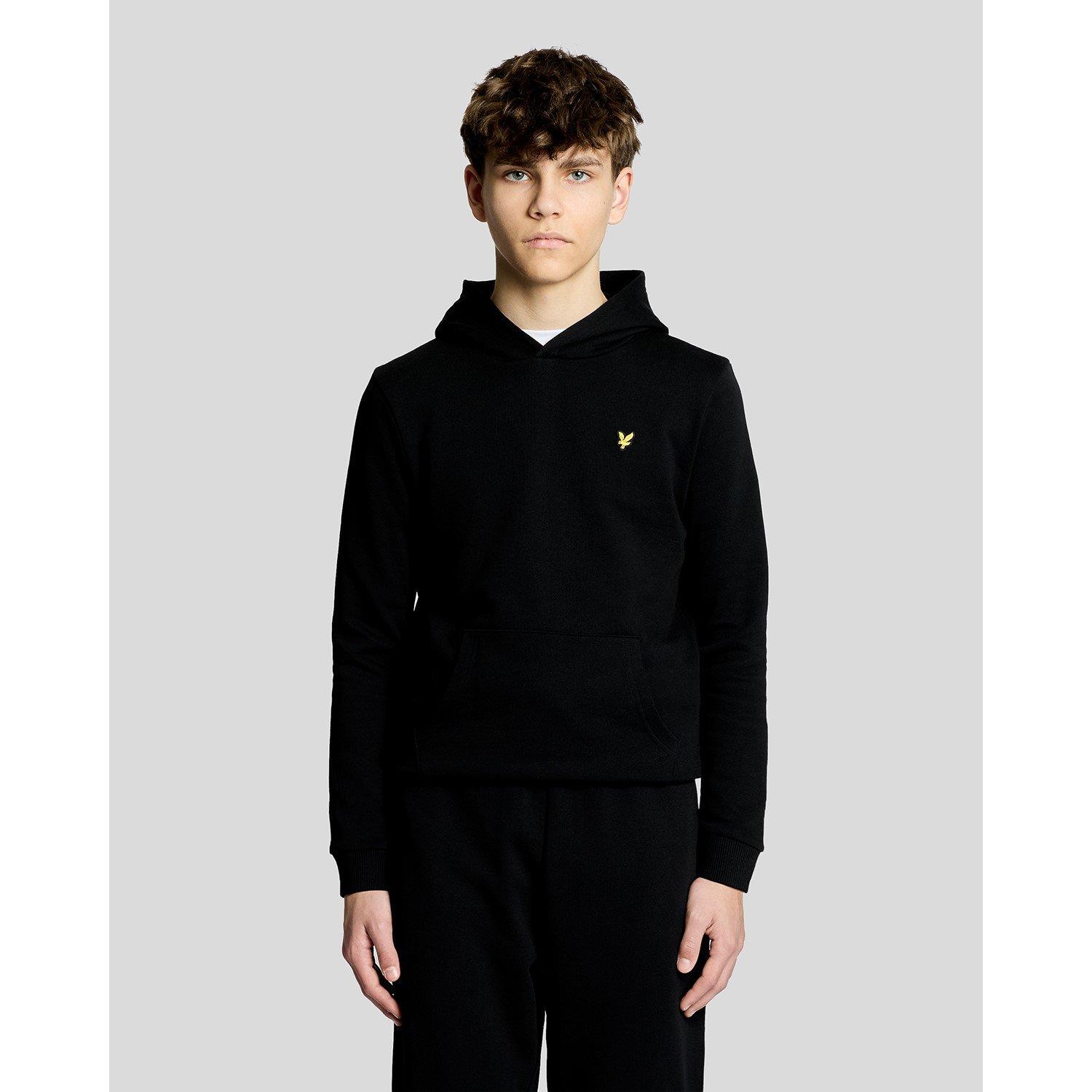 Black - Lyle and Scott - Kids' Overhead Hoodie - 5