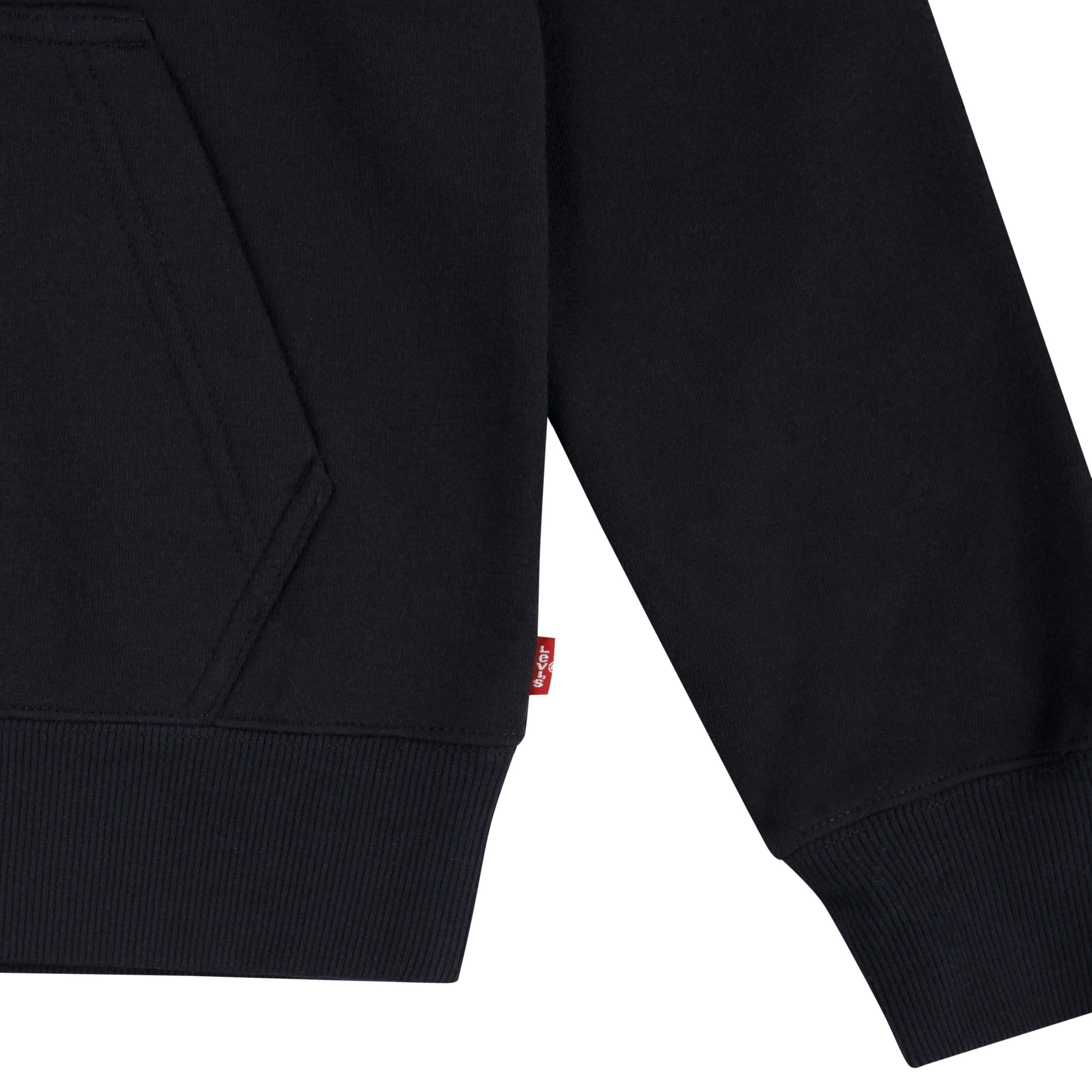 Black 023 - Levis - Chest Logo Hoodie - 3