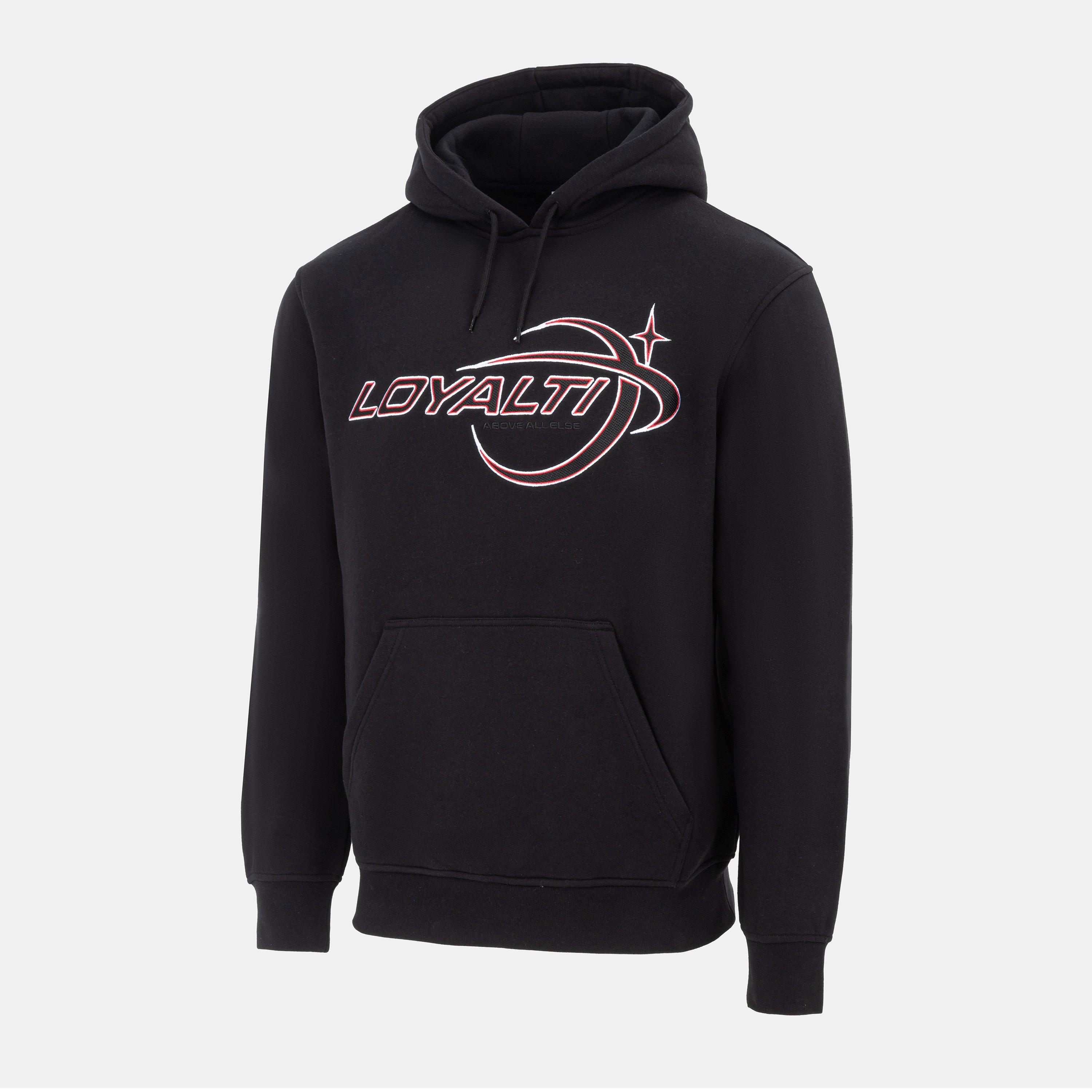 Black - Loyalti - Galaxy Hoodie Men - 3