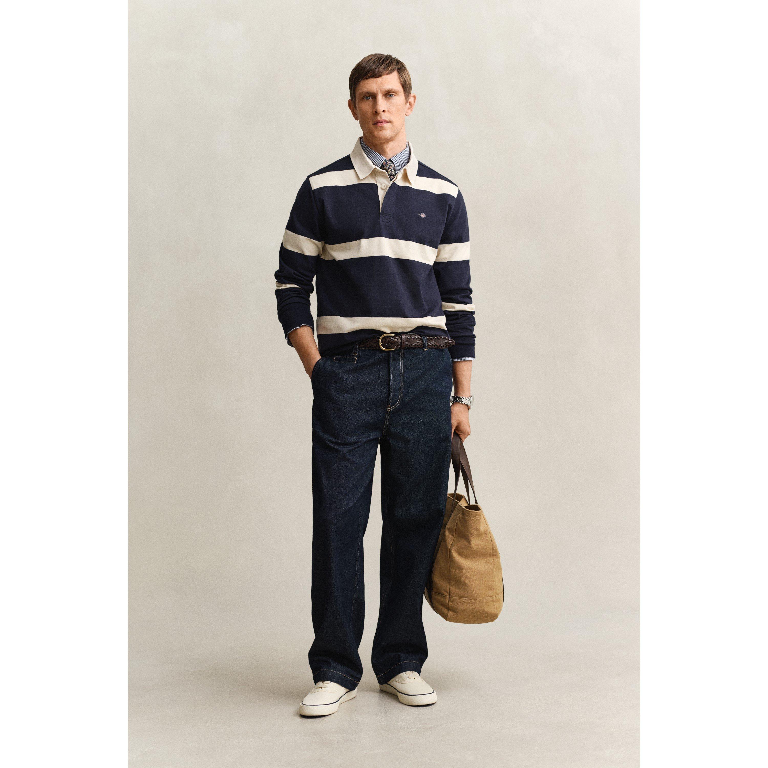 Evenng Blue 433 - Gant - Gant Striped Rugger Sn62 - 3