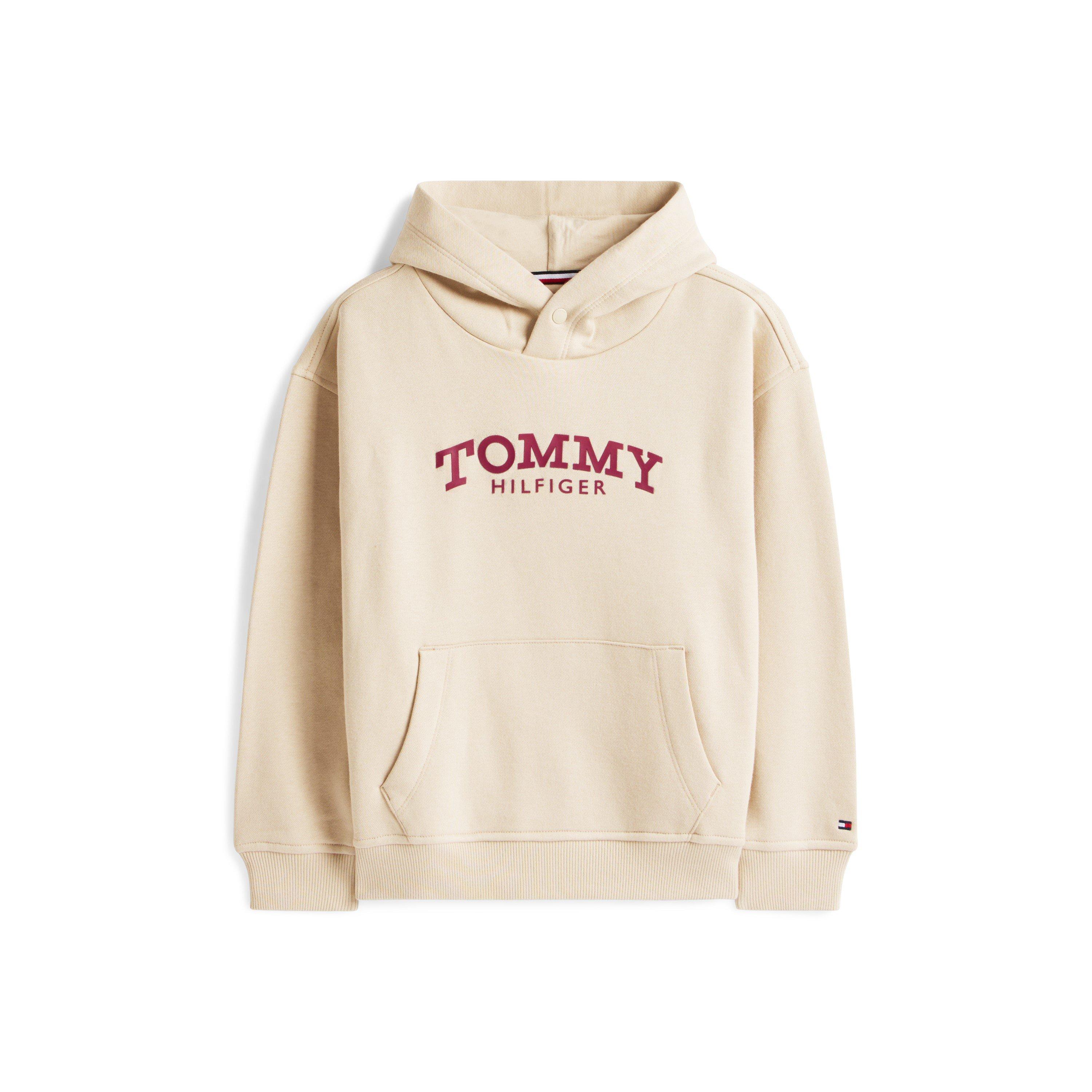 Tommy Hilfiger Boys Kids' Print Hoodie - Gulf Sand - 14Y