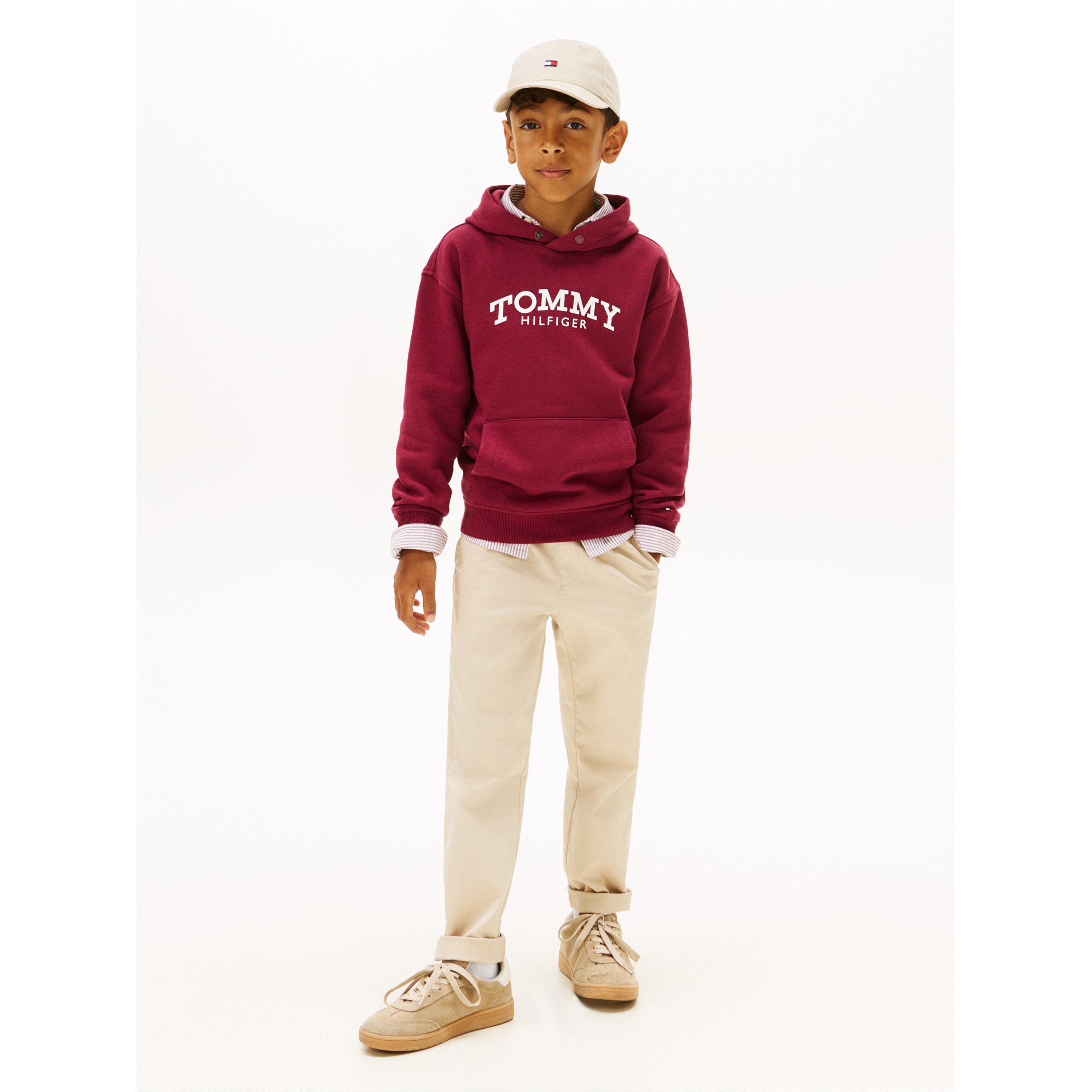 Rich Cherry VK0 - Tommy Hilfiger - Kids' Print Hoodie - 4