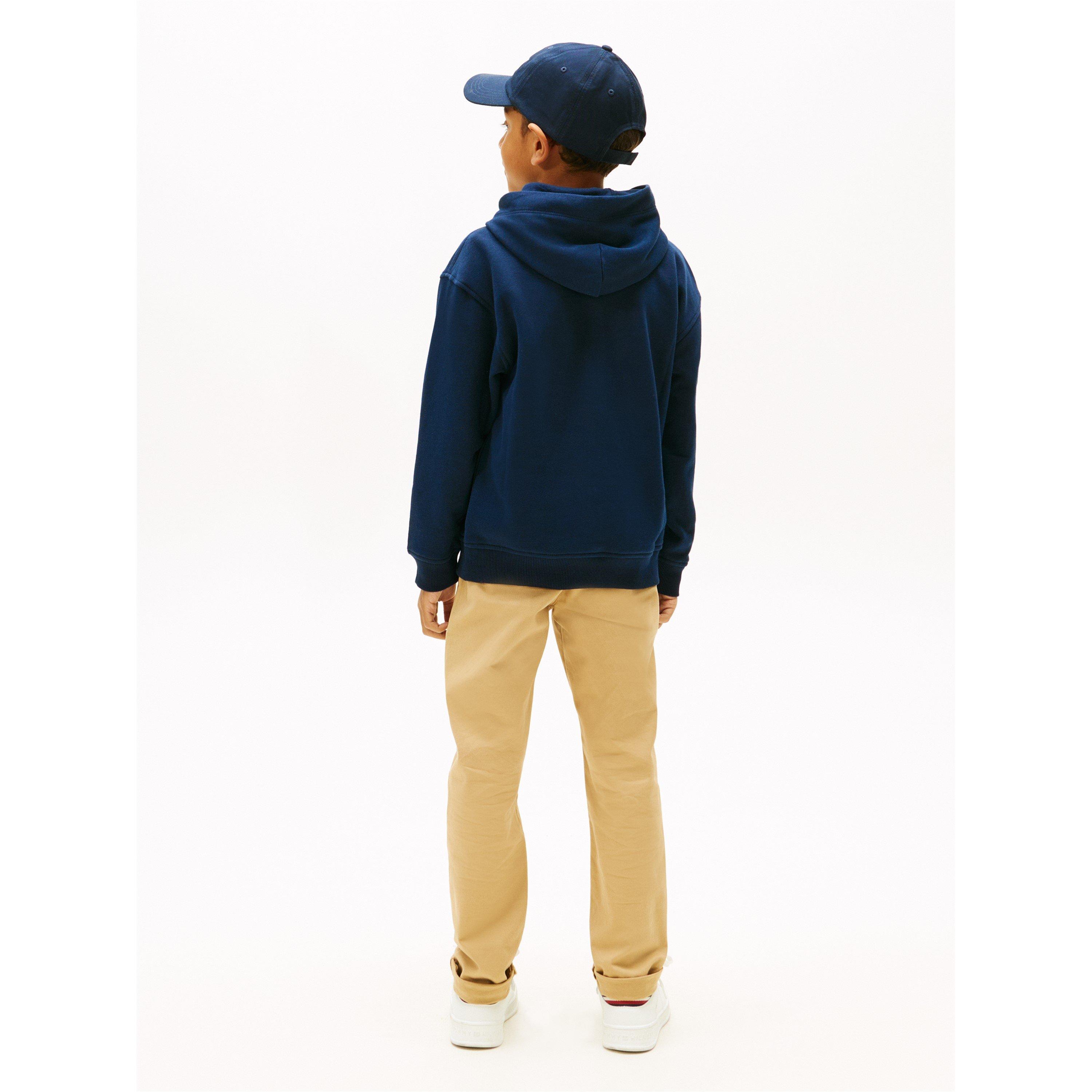 Night Navy C1G - Tommy Hilfiger - Tommy Print Hoodie Jn61 - 5