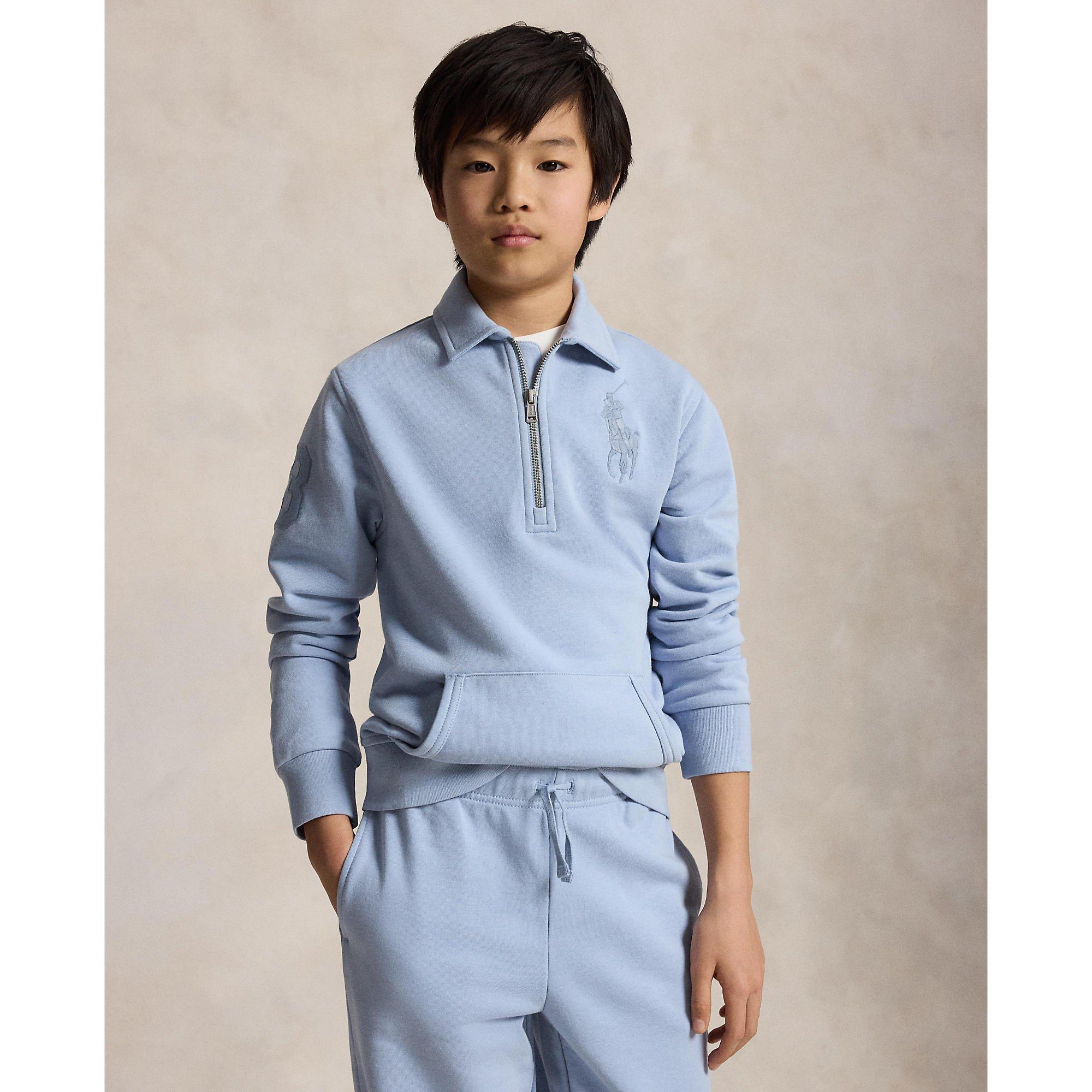 Estate Blue - Polo Ralph Lauren - Polo 1/4 Zip Flc Jn63 - 3