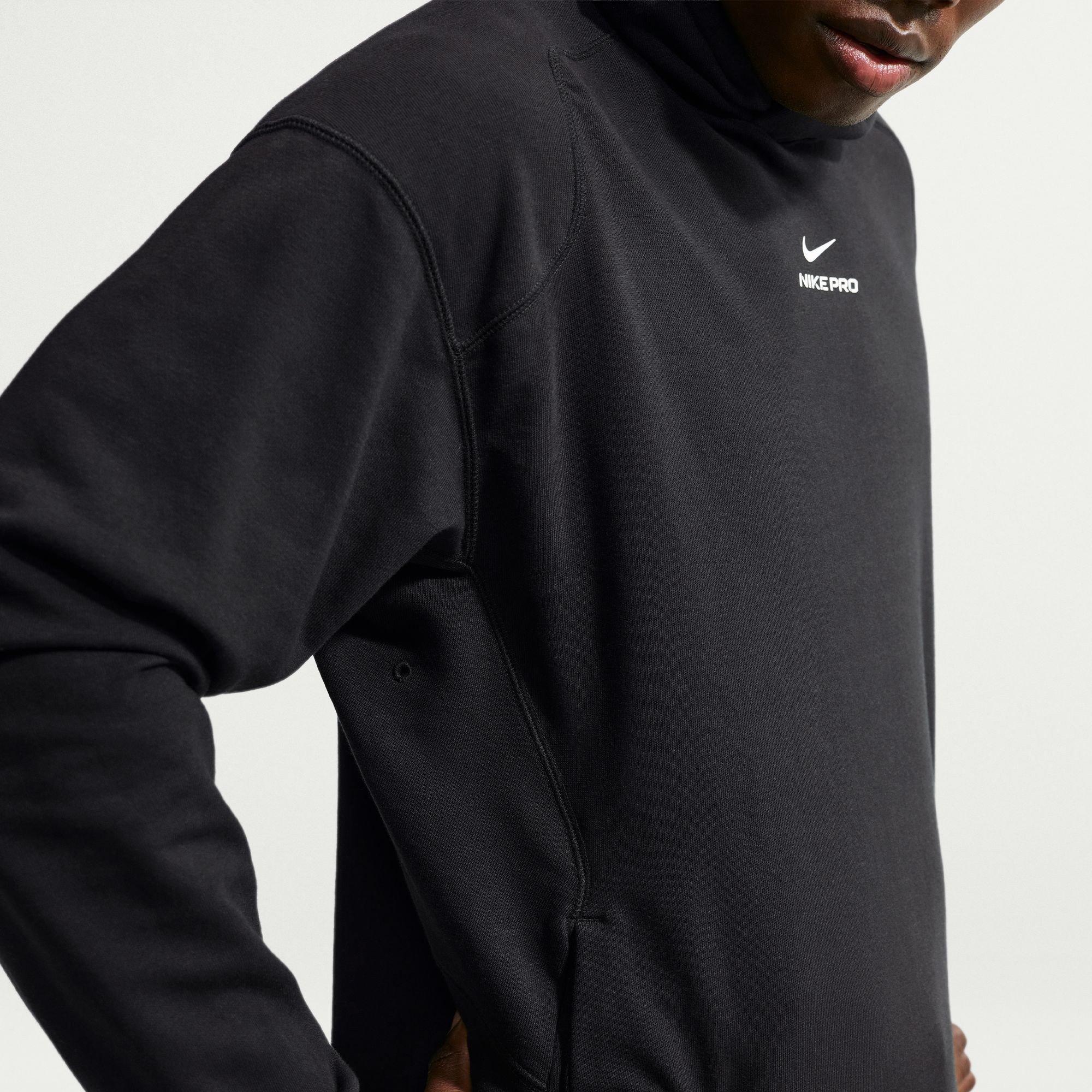 Schwarz/Weiß - Nike - Pro Hoodie Mens - 6