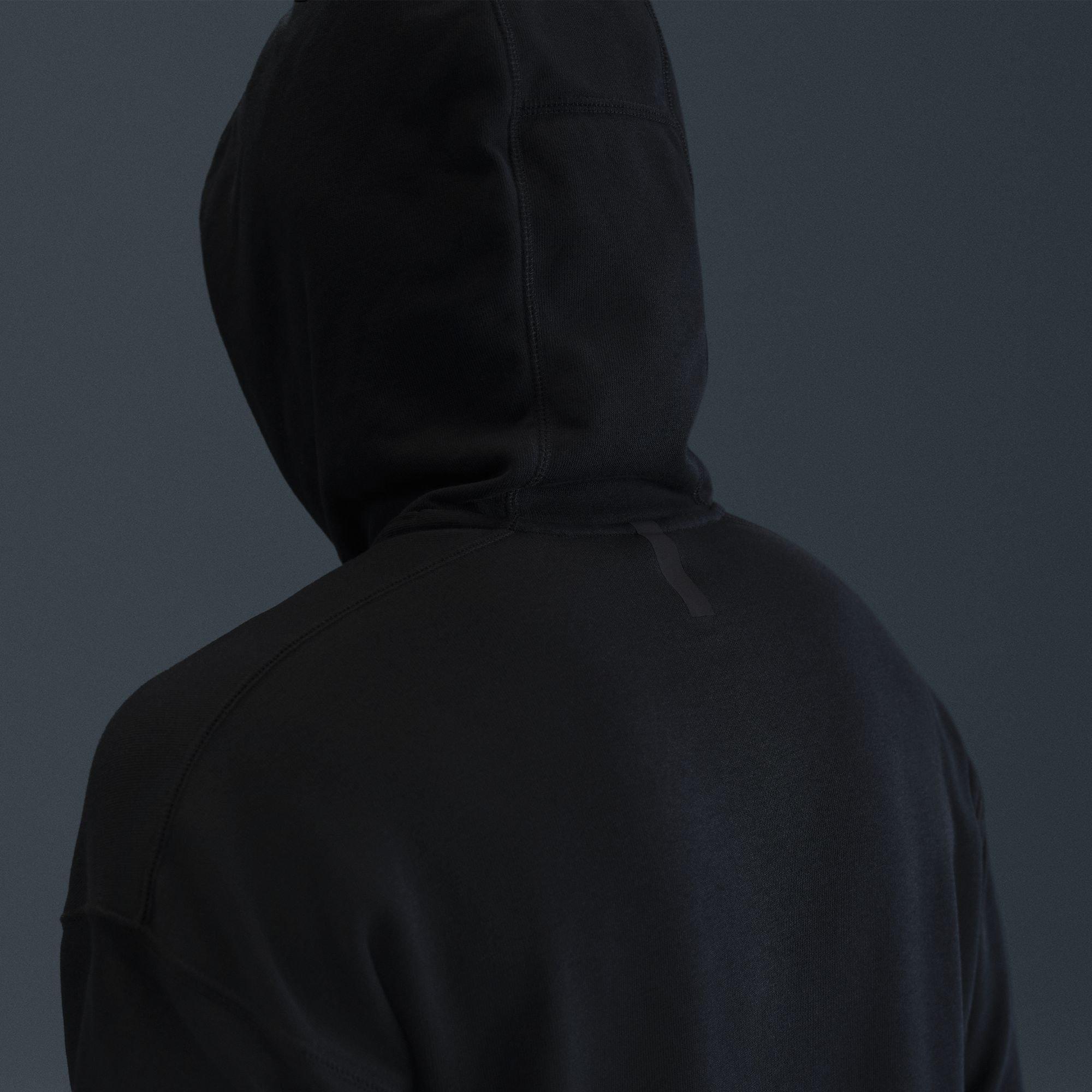 Schwarz/Weiß - Nike - Pro Hoodie Mens - 10
