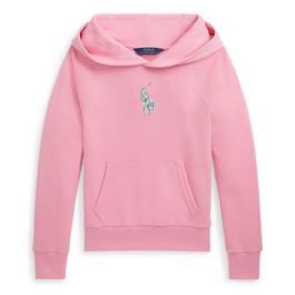 Polo Ralph Lauren Floral Big Pony Terry Hoodie Juniors