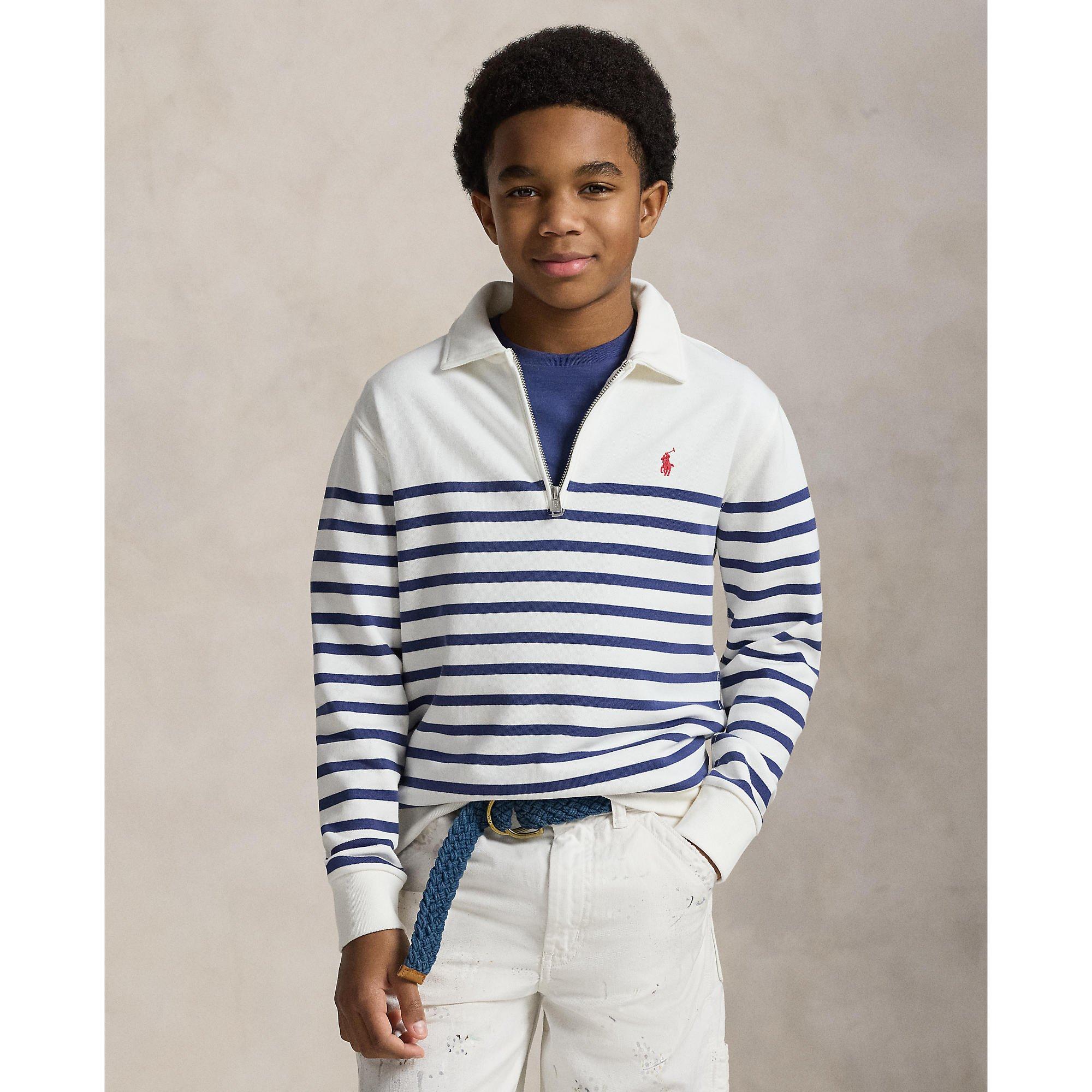 Stripe Multi - Polo Ralph Lauren - Polo Stripe 1/4 Zip Jn63 - 3