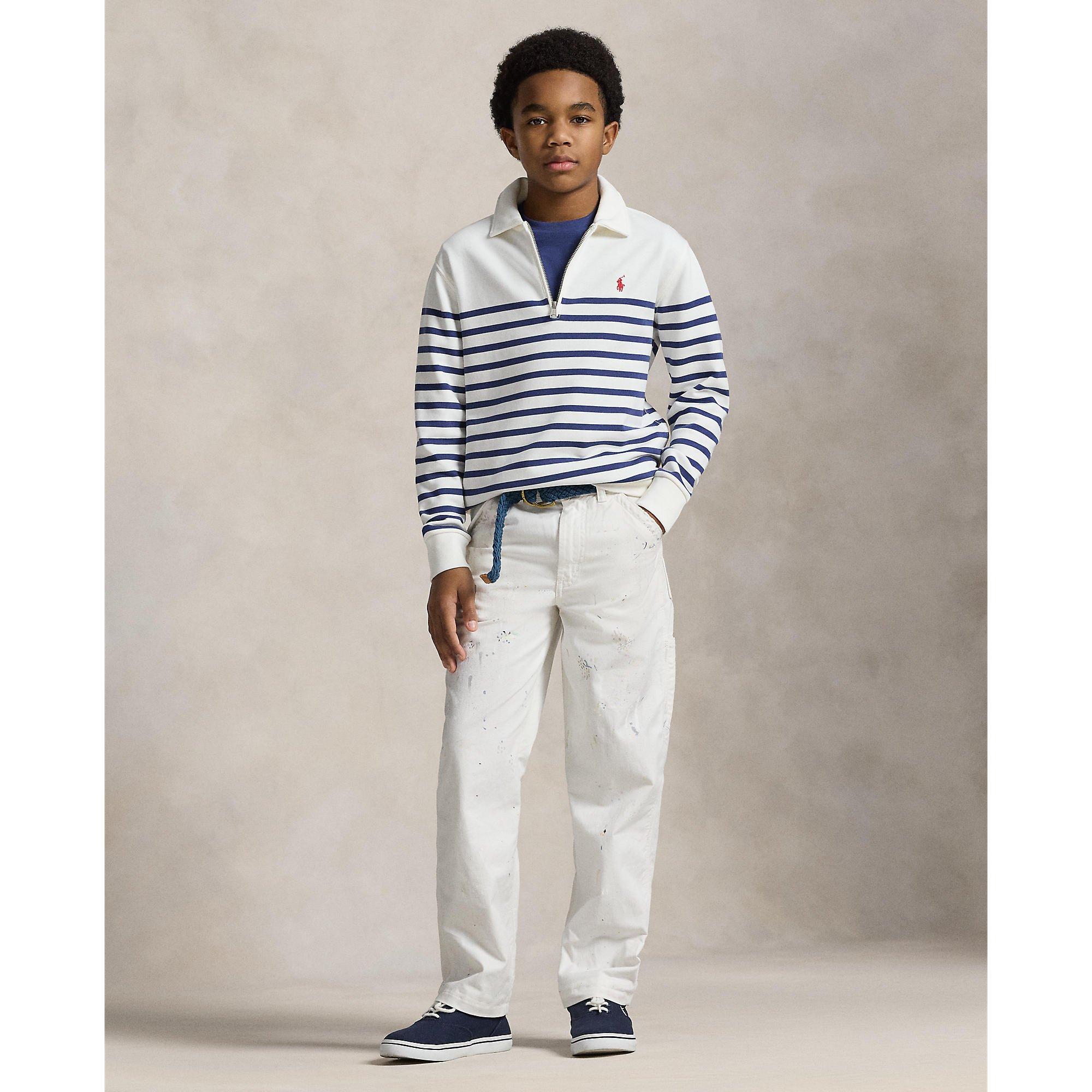 Stripe Multi - Polo Ralph Lauren - Polo Stripe 1/4 Zip Jn63 - 5