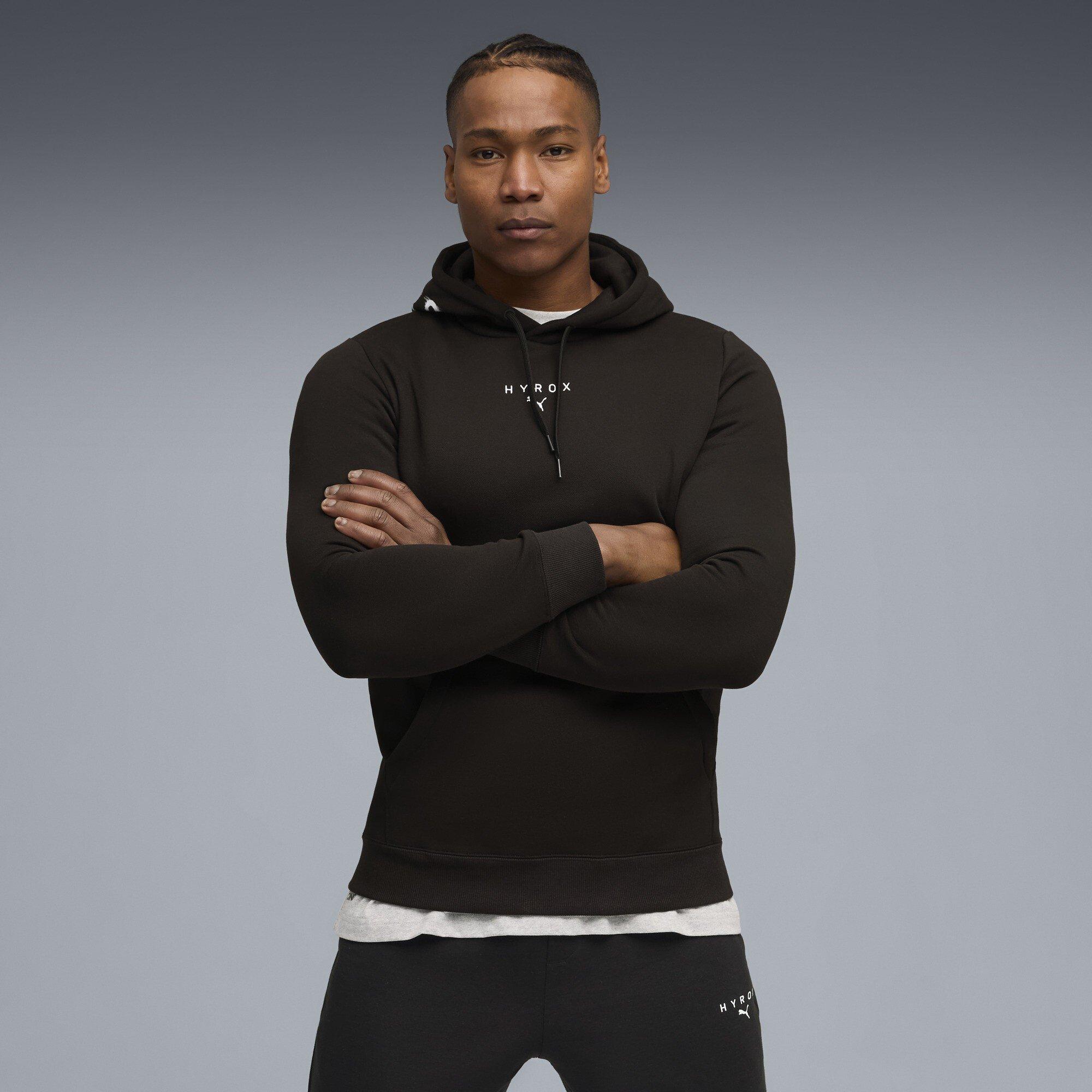 Zwart - Puma - Men's X Hyrox Heavyweight Performance Hoodie - 3