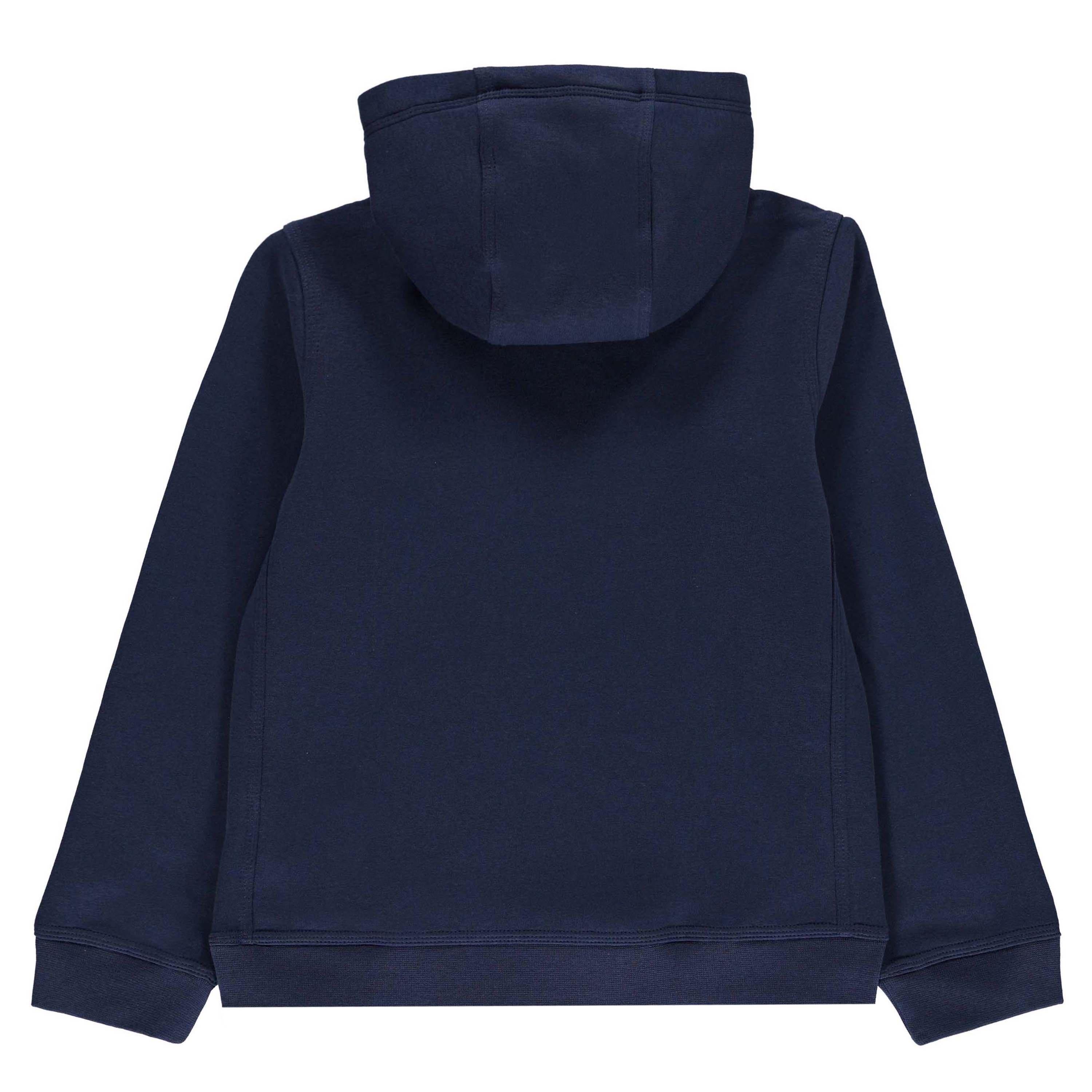 MITTERNACHTSBLAU/W - Nike - Sportswear Club Pullover Hoodie Junior Boys - 8