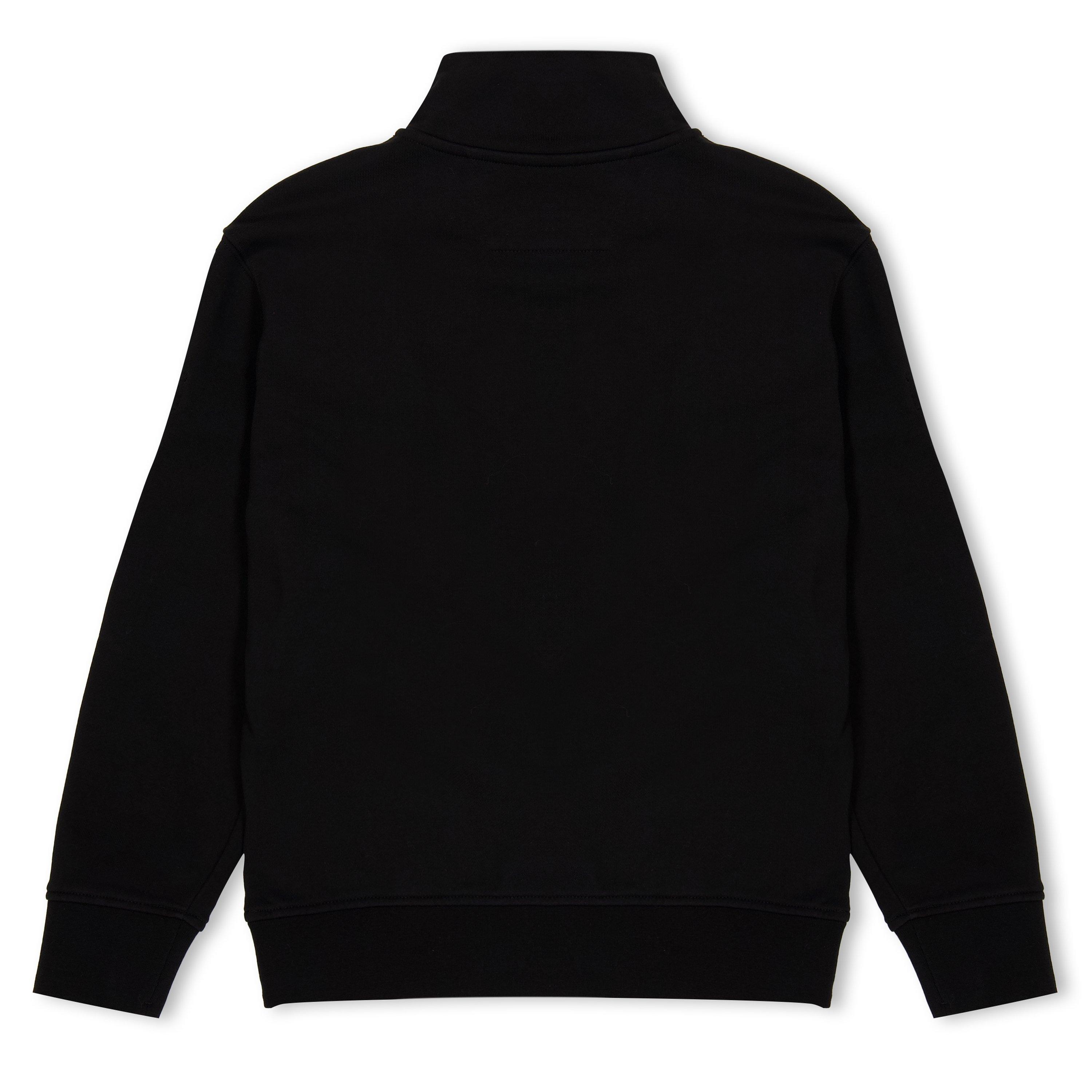 Black 60100 - CP Company - CP 1/4 Zip Fleece Jn62 - 2