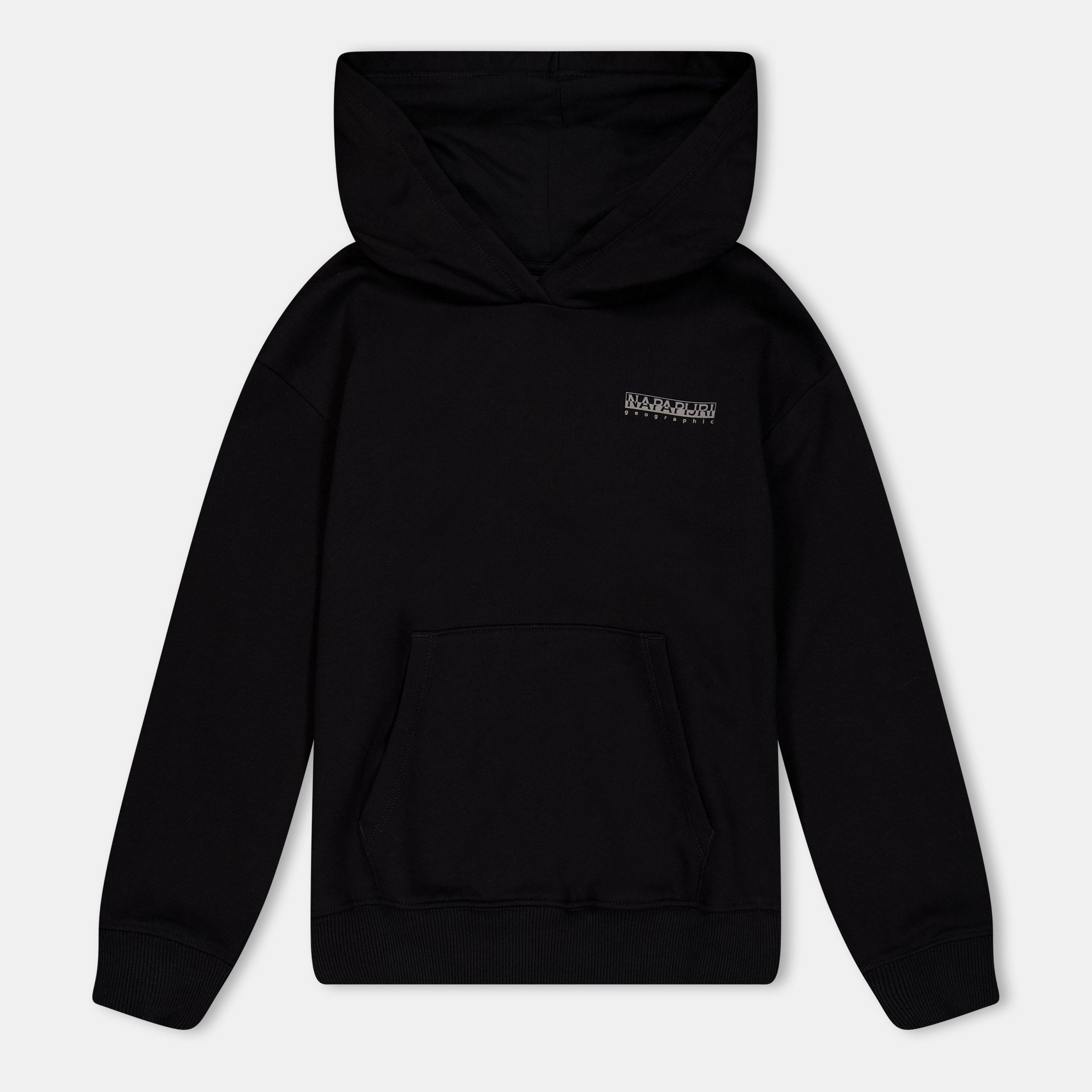 Black Beaut 941 - Napapijri - Kids' Back Print Pull Over Hoodie - 1