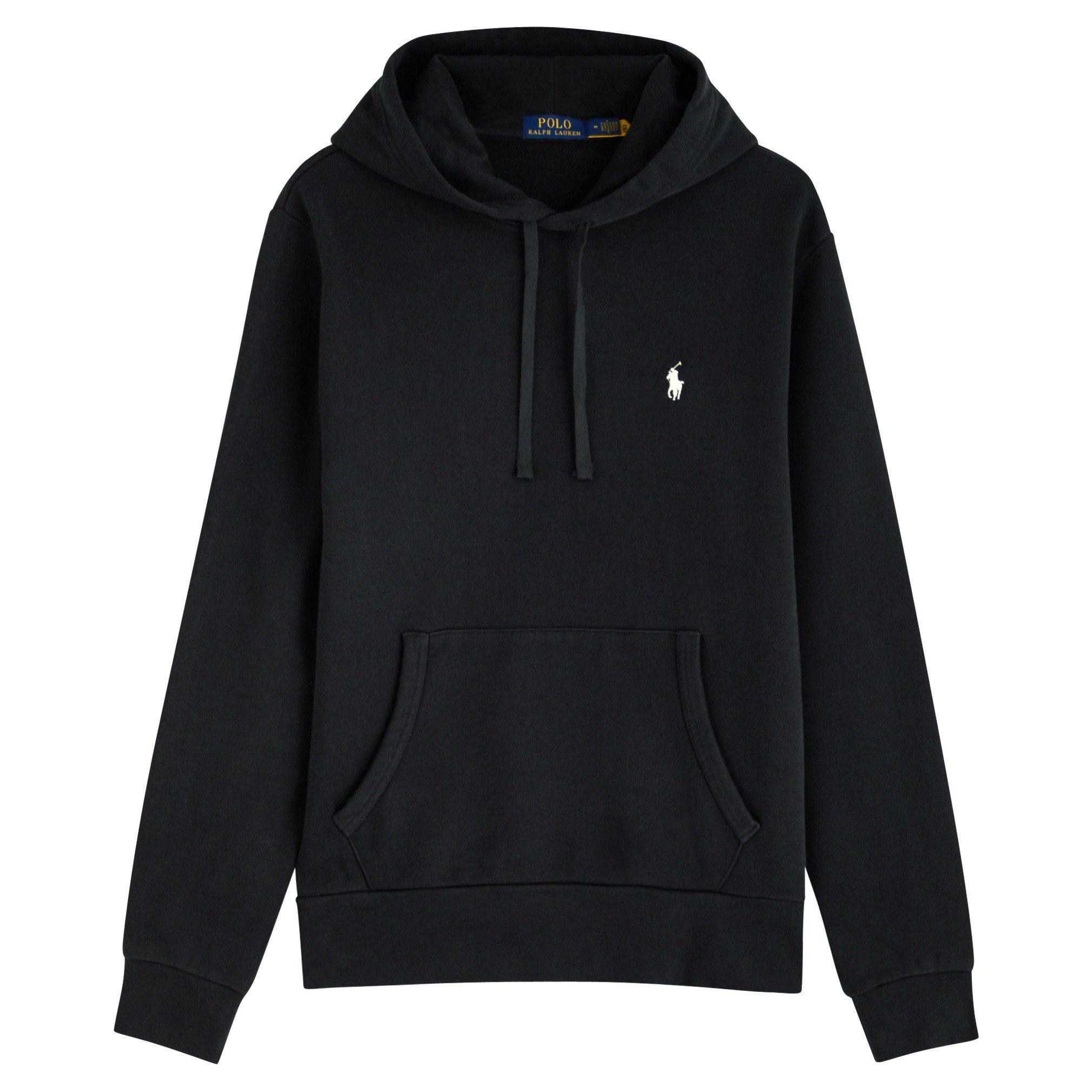 BLACK - Polo Ralph Lauren - PRL LOOPBACK FADED HDY