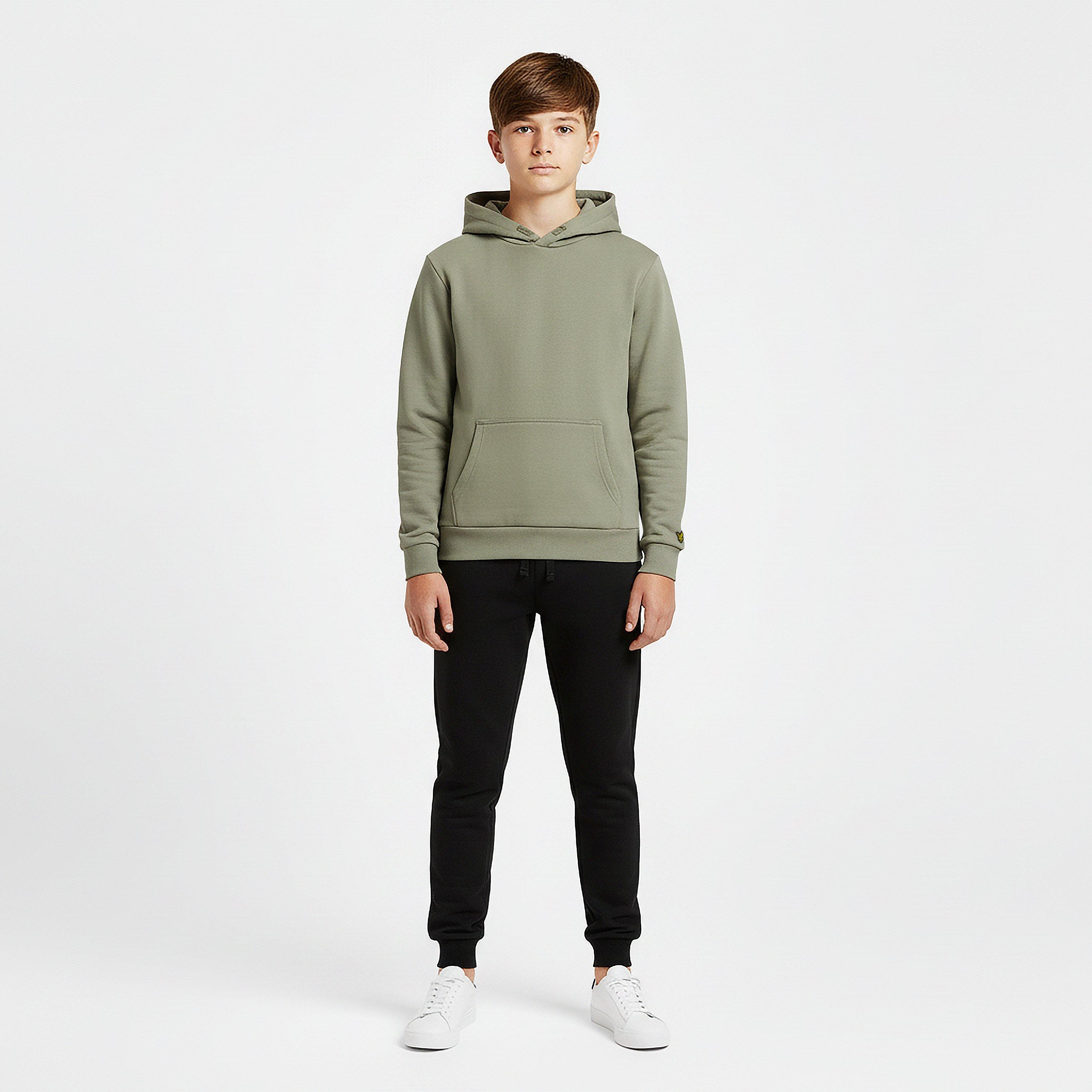 Hladno siva W742 - Lyle and Scott - Kids' Print Pull Over Hoodie - 3