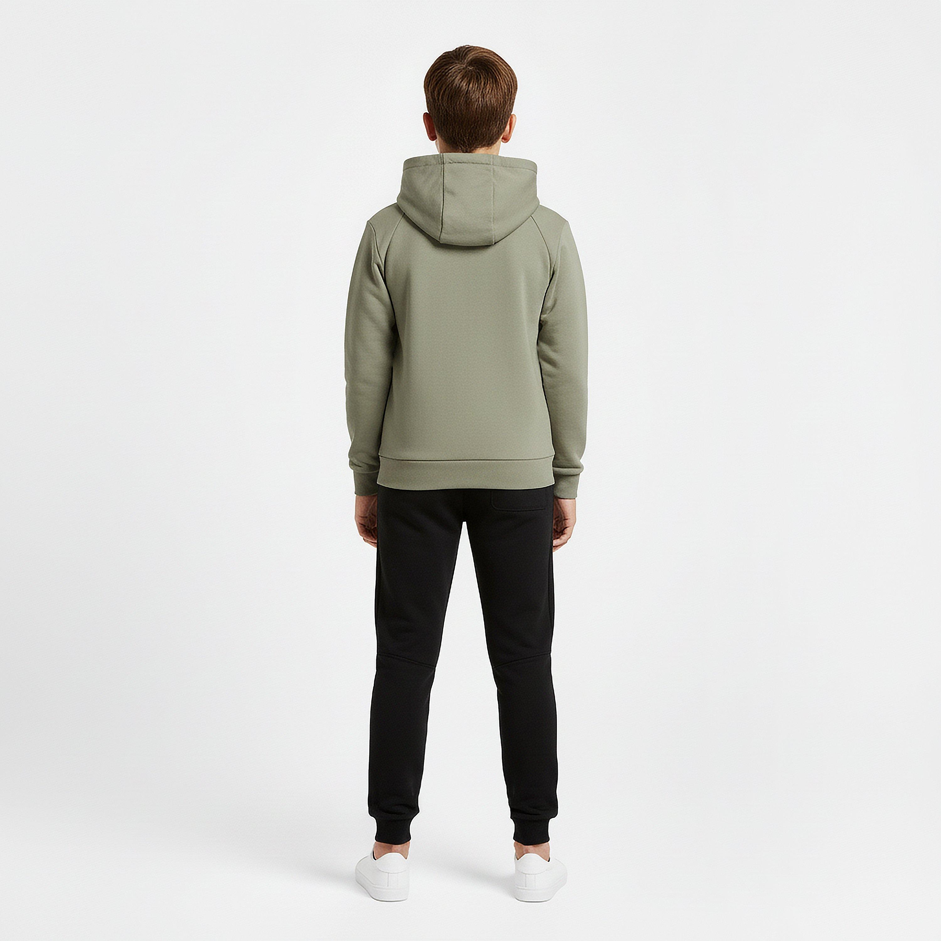 Hladno siva W742 - Lyle and Scott - Kids' Print Pull Over Hoodie - 4