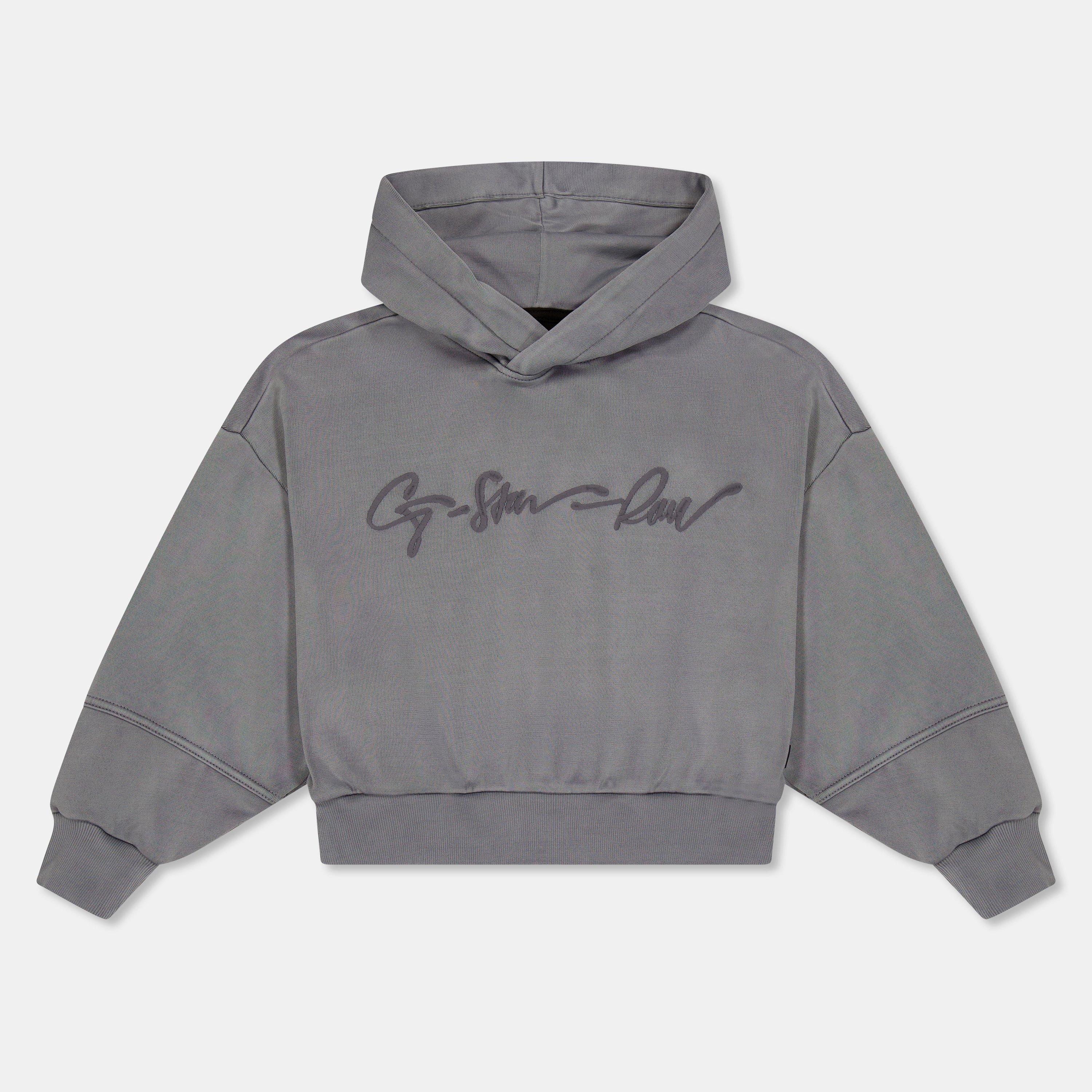 G Star Girls Kids' Pull Over Hoodie - Dk Black - 10Y